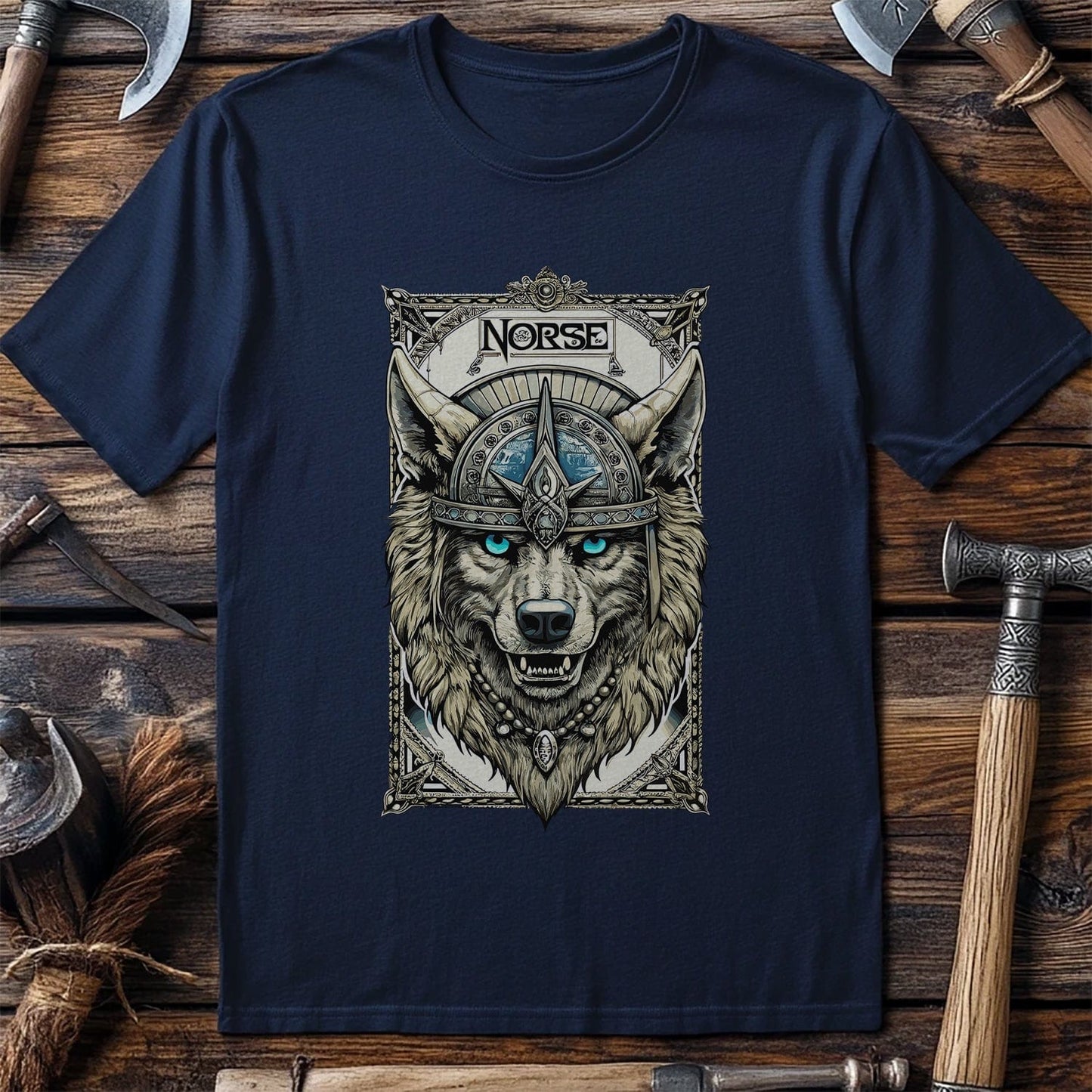 Vikings Nordic31 t-shirt Viking wolf