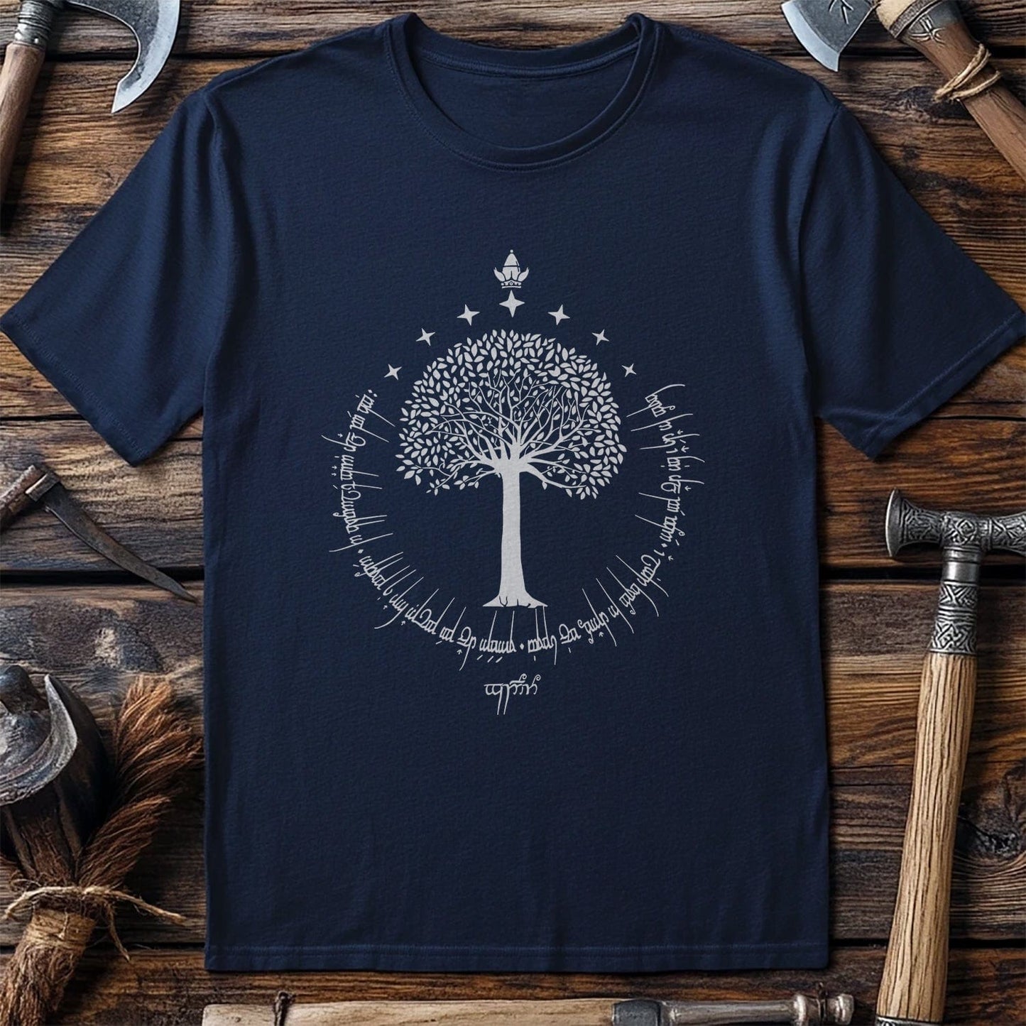 White Tree t-shirt - Life's a branch,