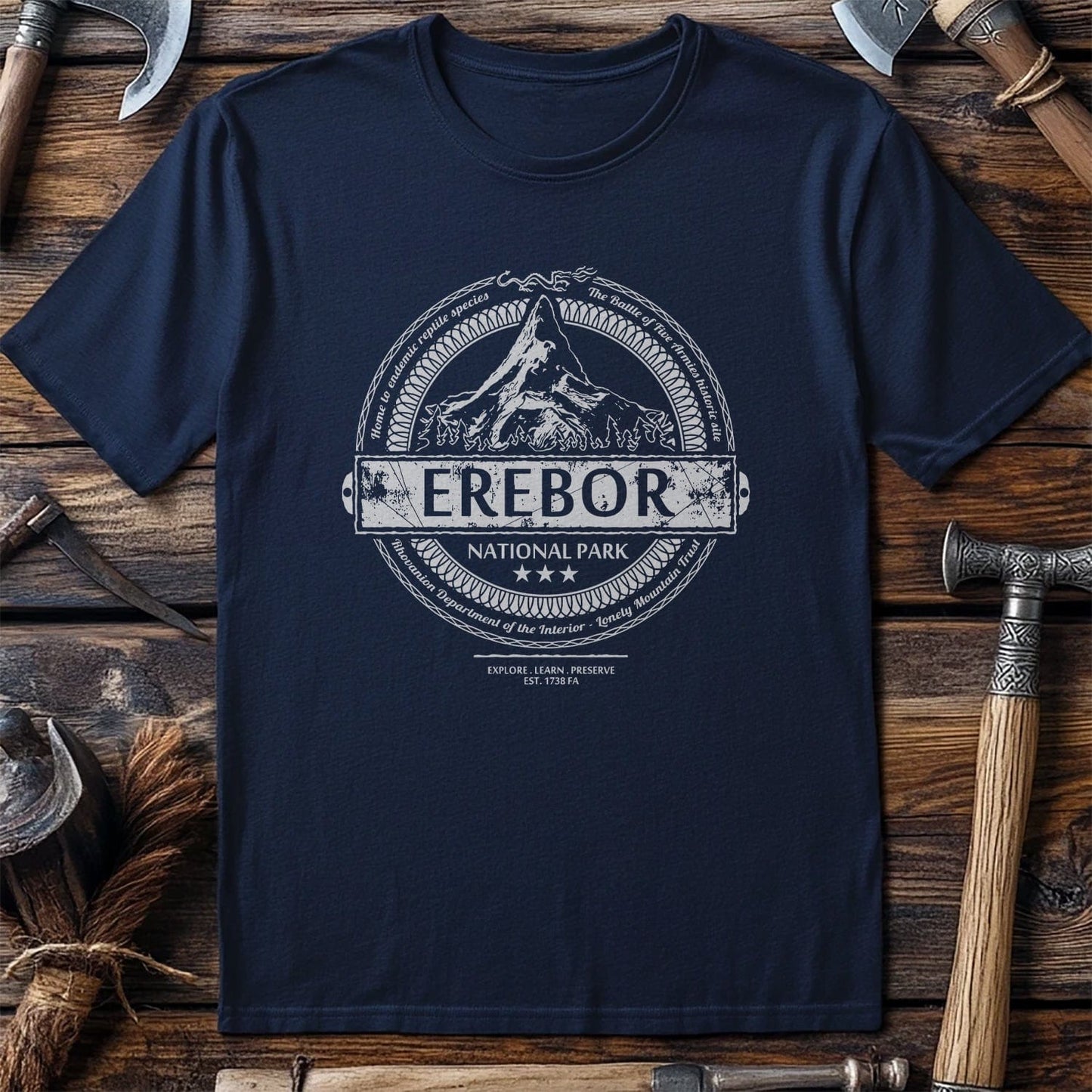 Erebor Park T-shirt - Hilariously