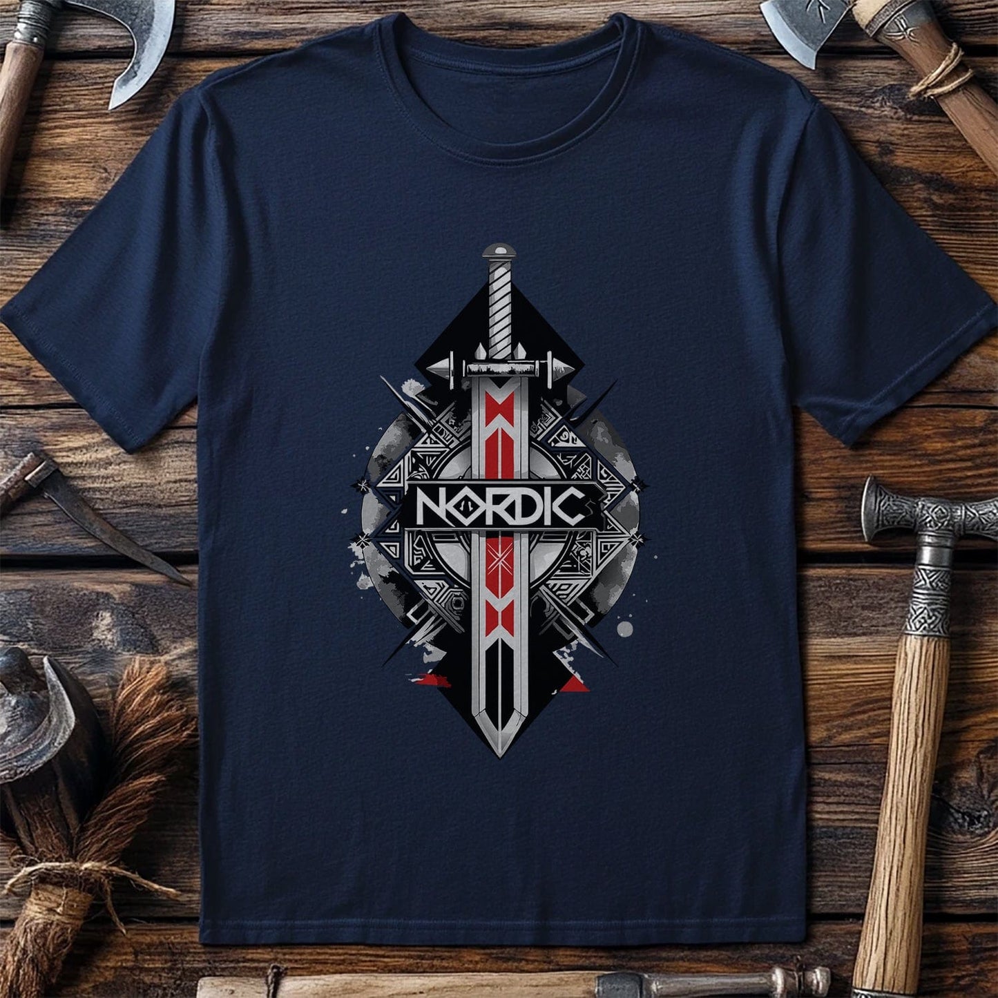 Vikings Nordic59 T-Shirt Nordic sword