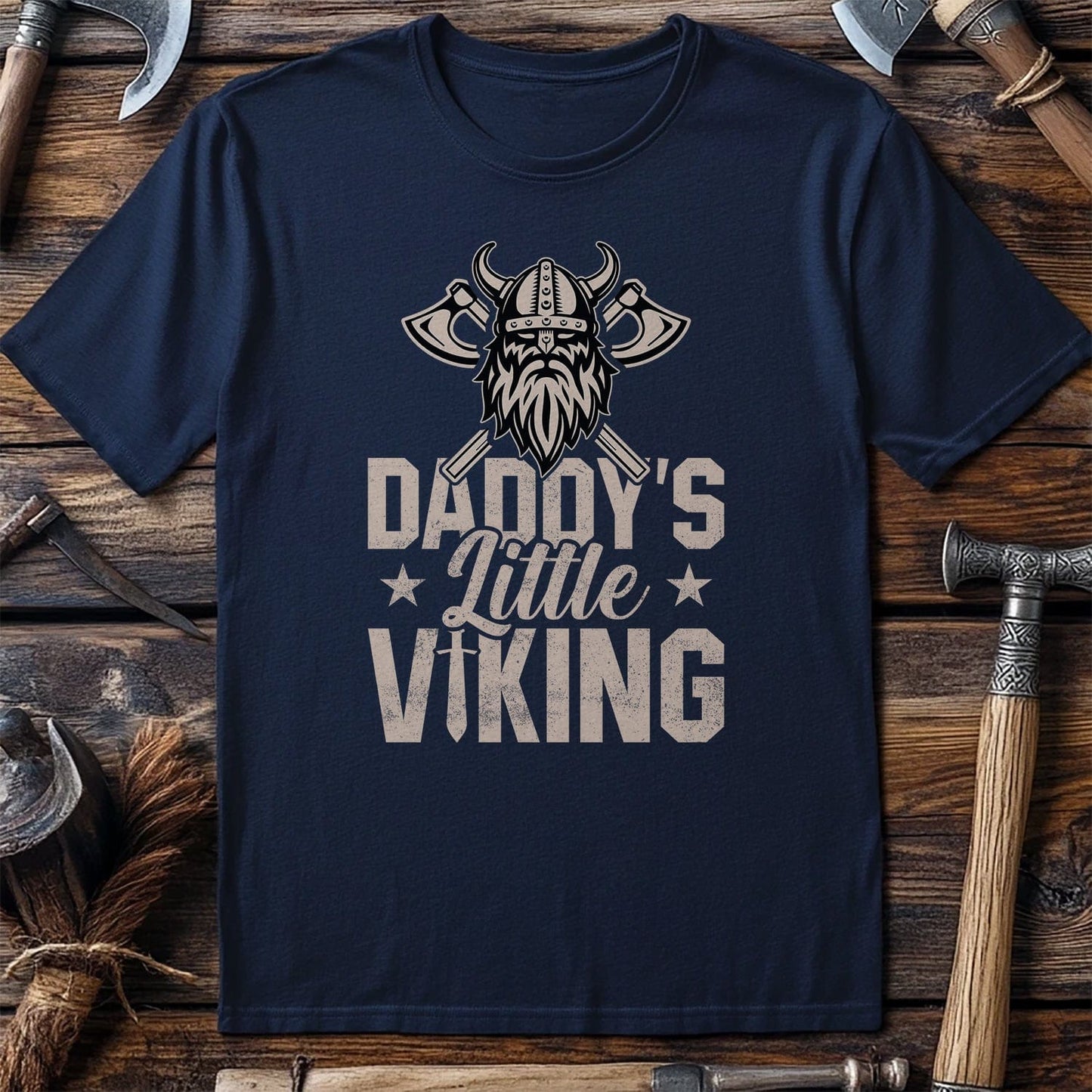 Daddy's Little Viking T-Shirt