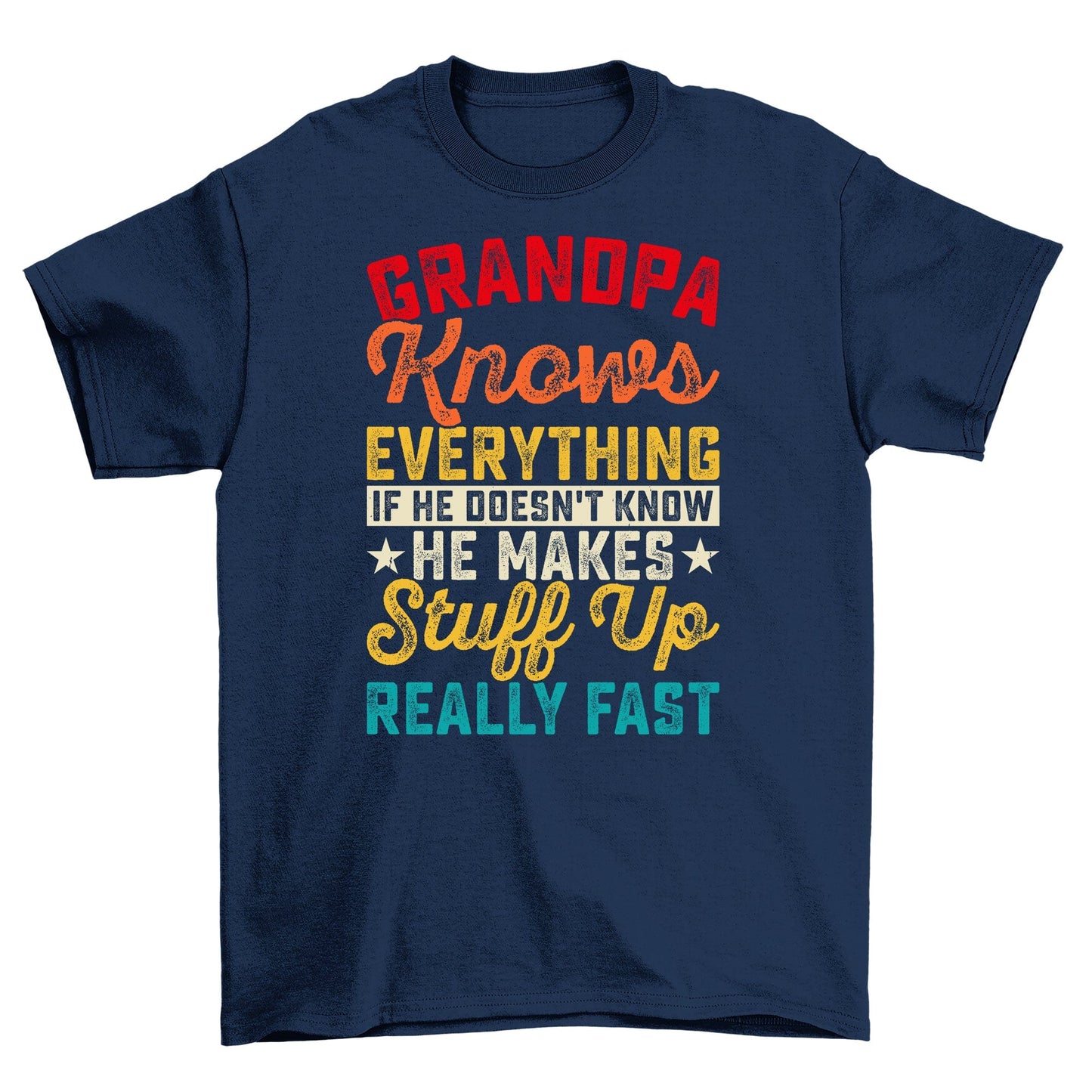 Grandpa Knows Everything T-Shirt