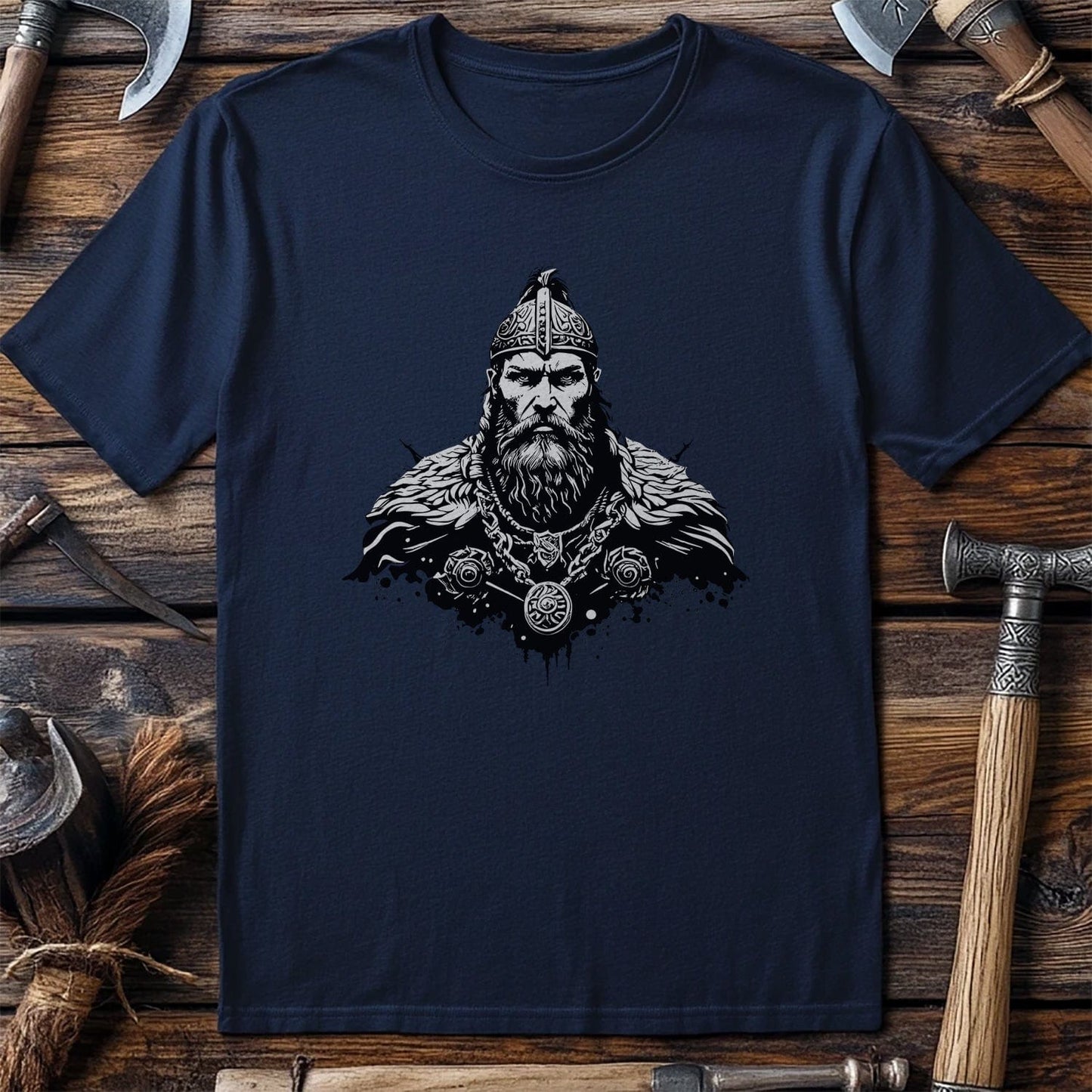 Vikings Nordic34 T-Shirt  Bearded Warrior