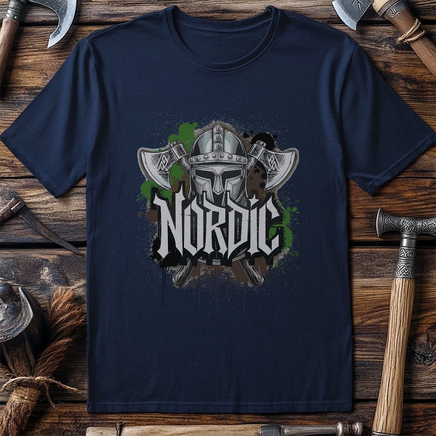 Vikings Nordic12 t-shirt Shamrock & Axe