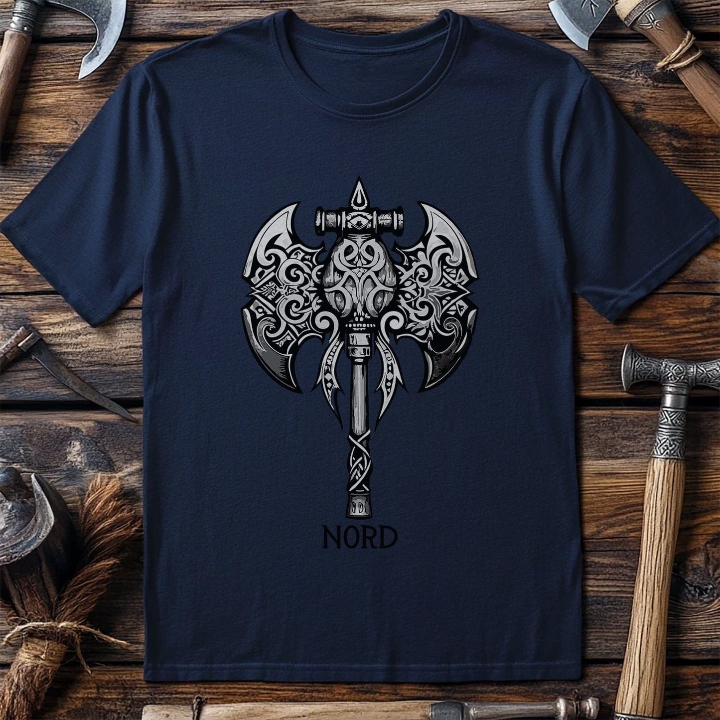 Vikings Nordic46 T-shirt Decorative axe