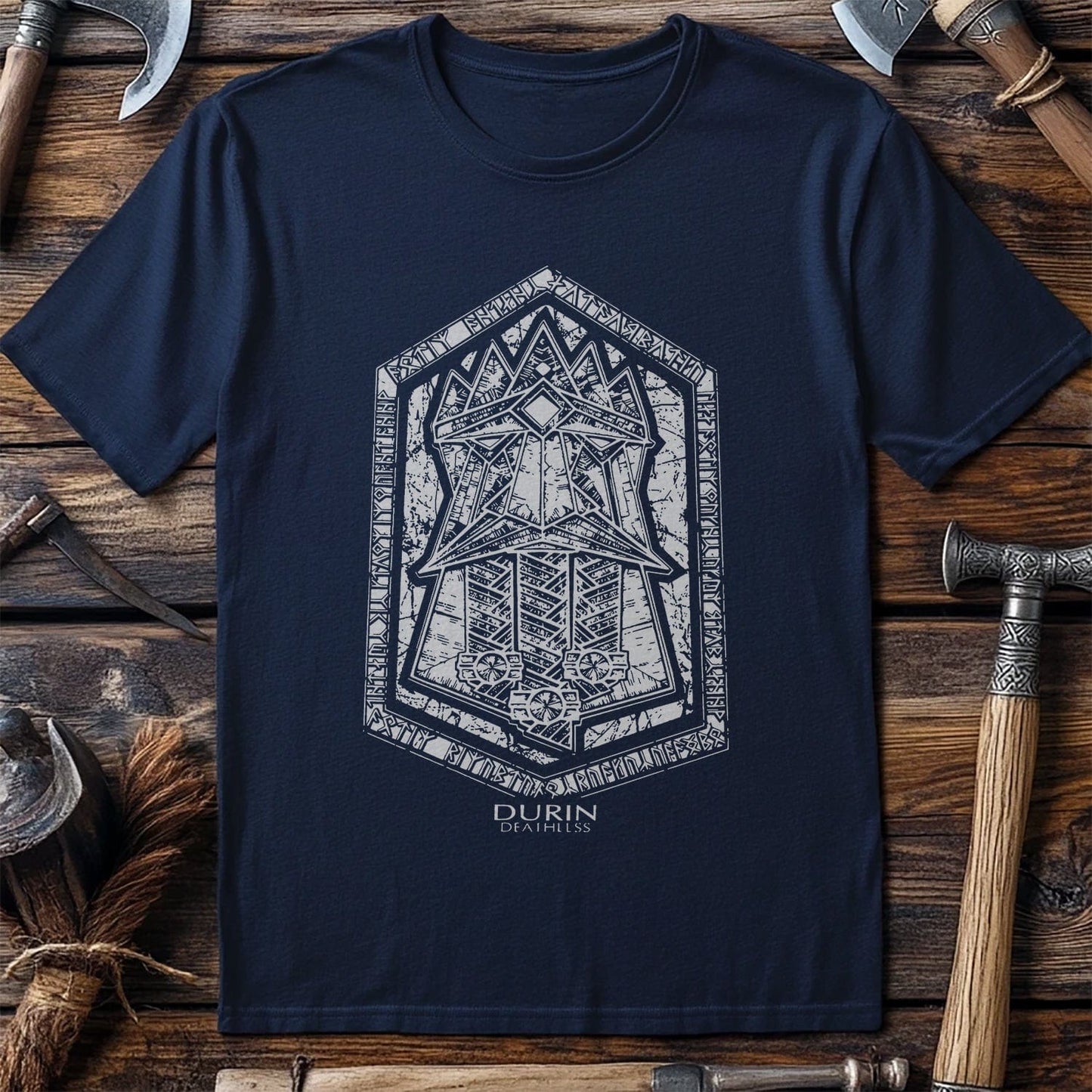 Durin Viking Helmet T-Shirt - Unleash