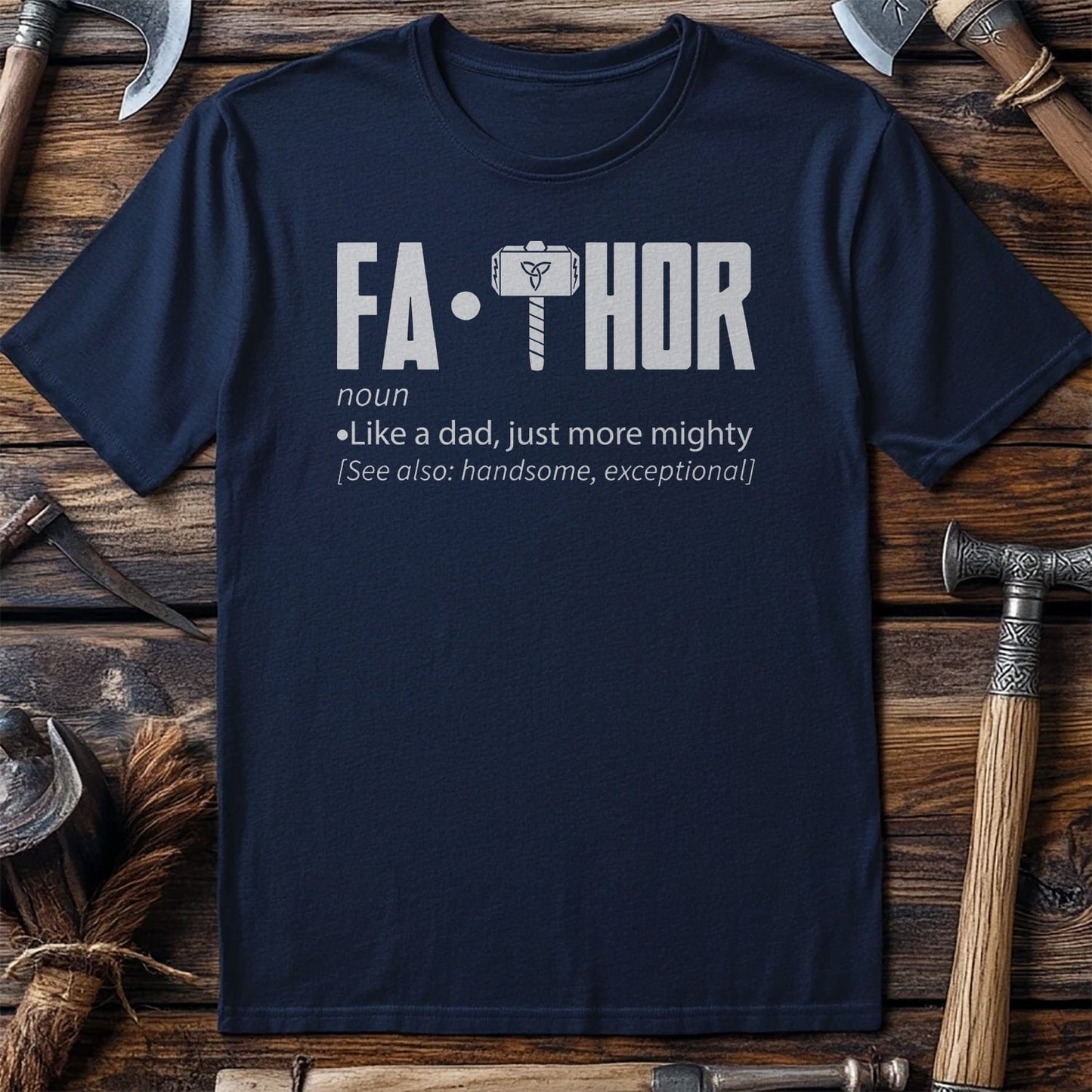 Fa Thor Text T-Shirt