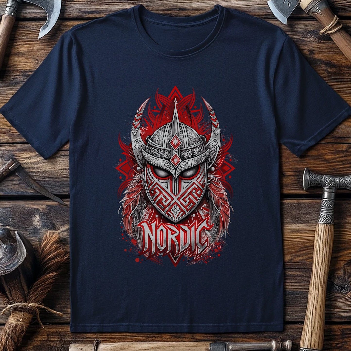 Vikings Nordic75 T-Shirt Bloody viking warrior