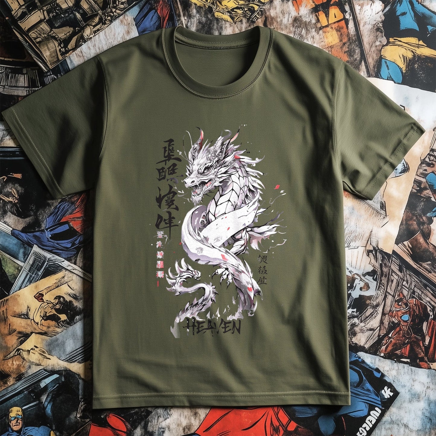 Heaven Dragon Anime T-shirt