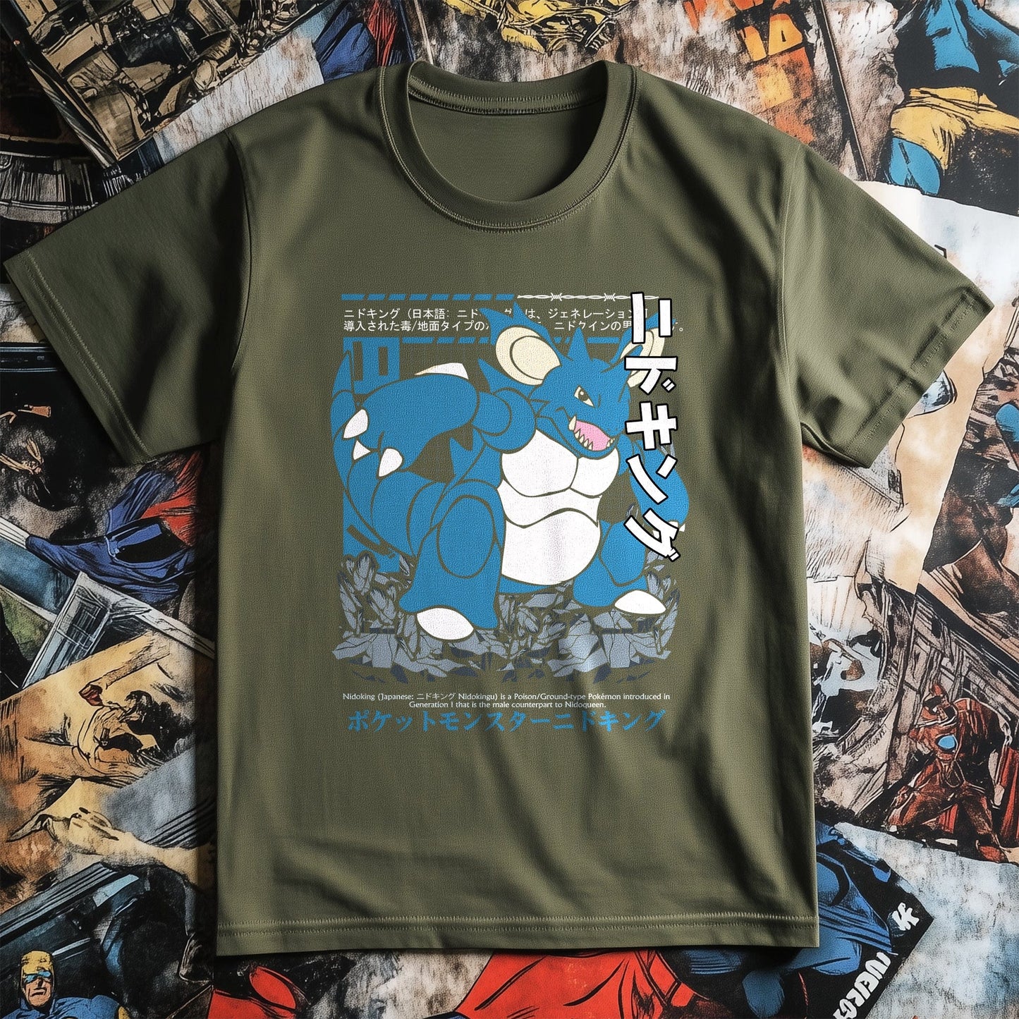 Nidoking Unplugged T-shirt