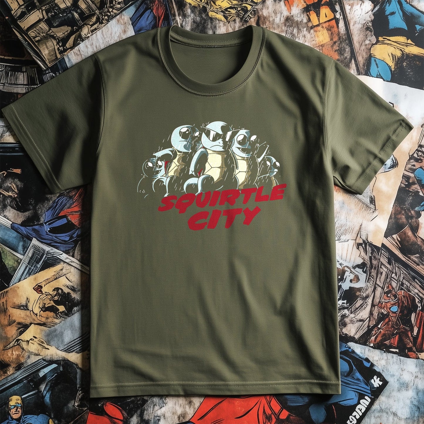 Squirtle City t-shirt