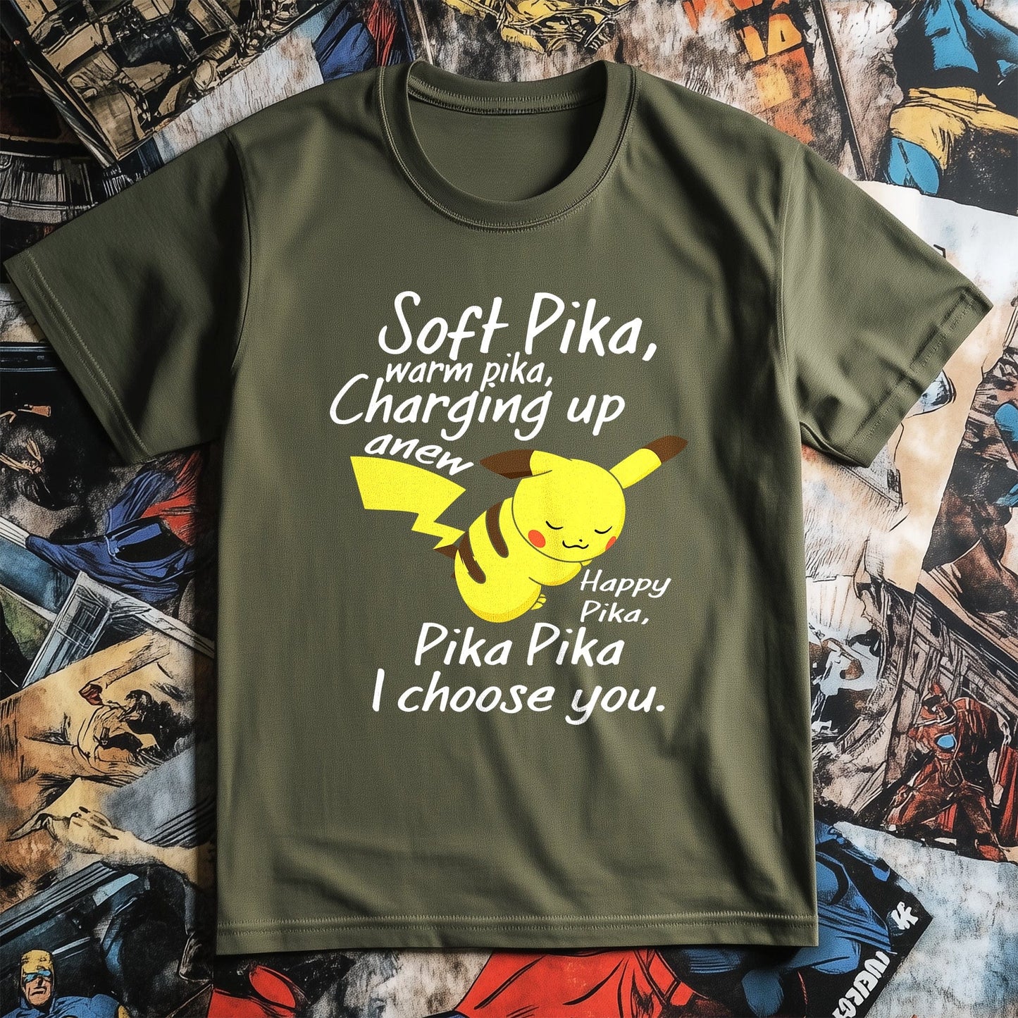 Soft Pika Charging Up T-Shirt