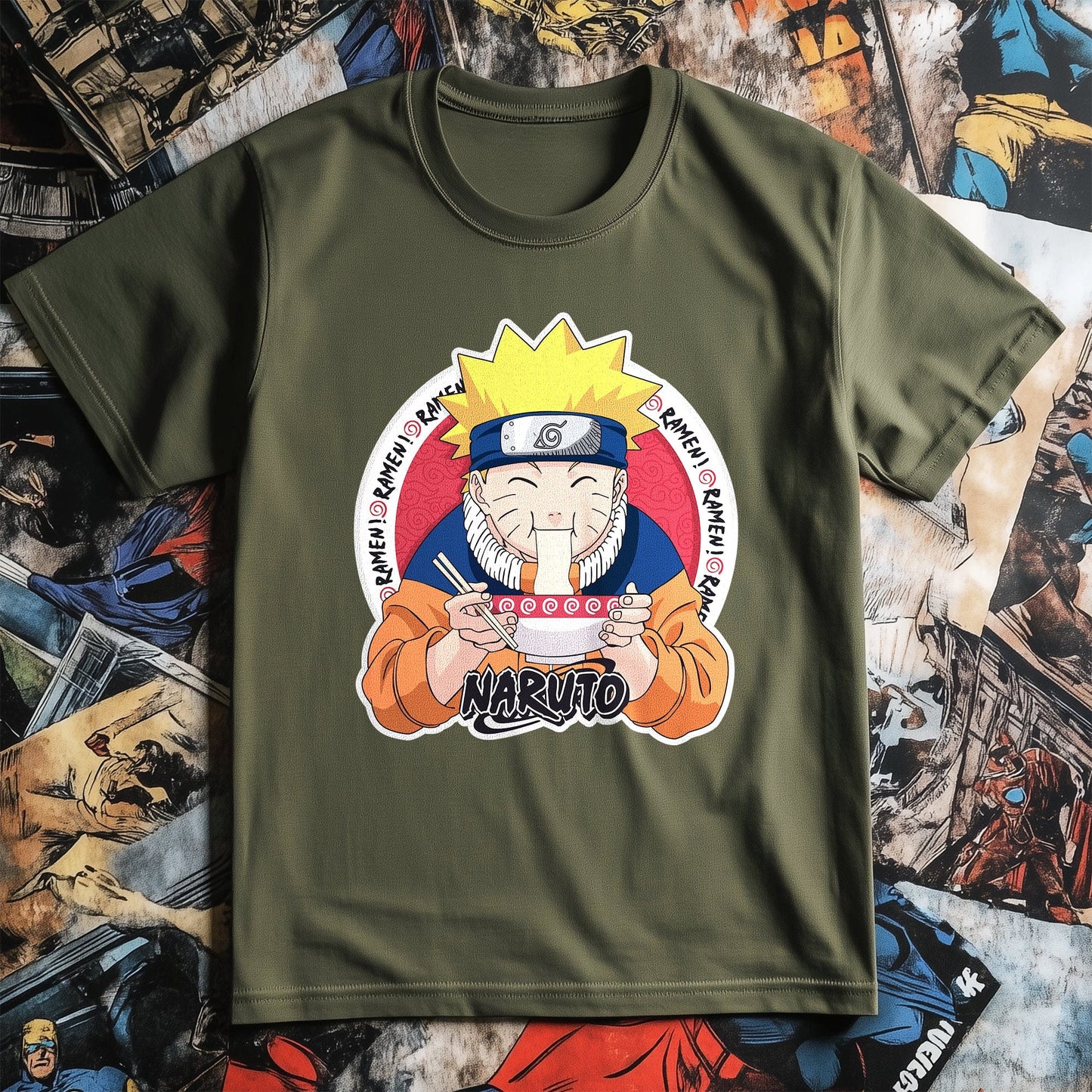 Naruto Ramen t-shirt Fuel your ninja