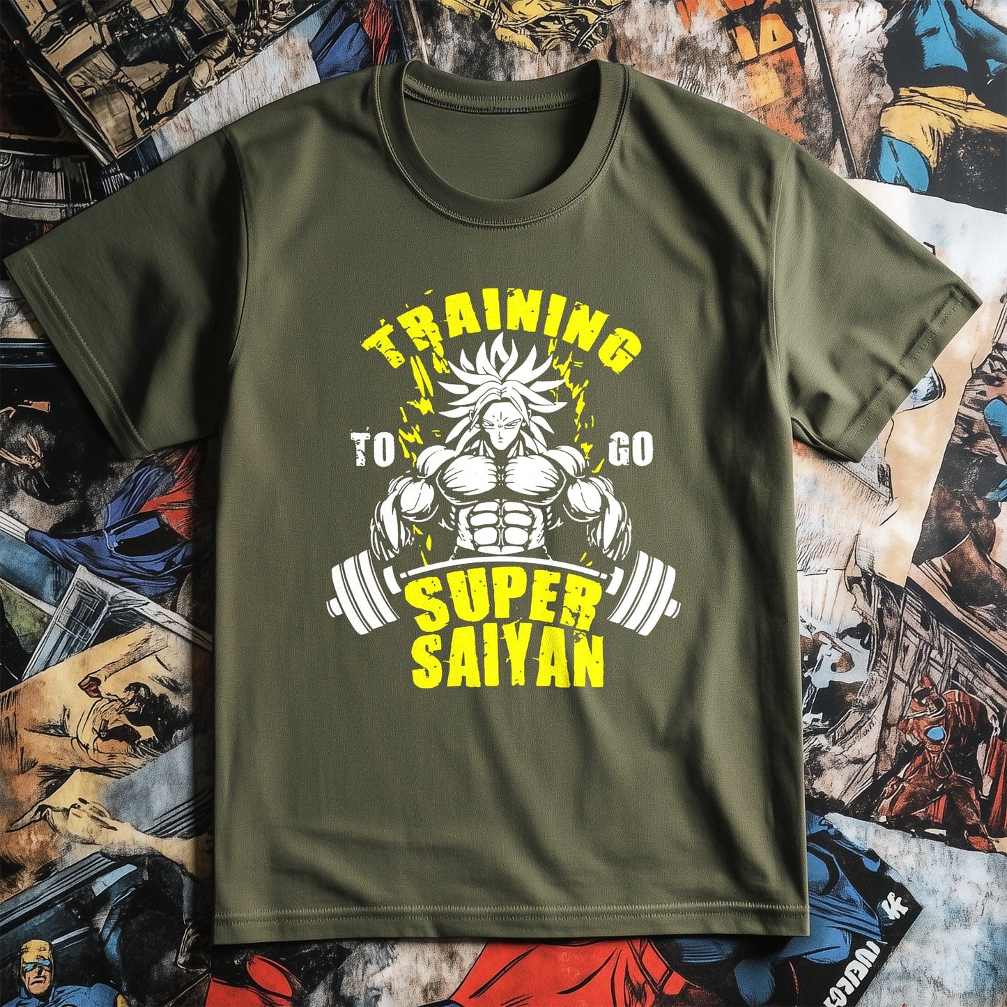 Training to Go Super Saiyan T-Shirt