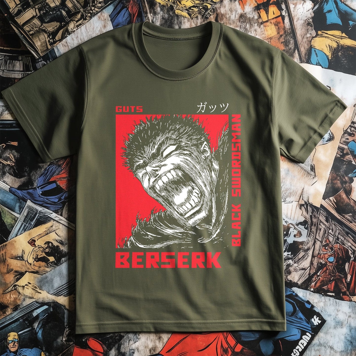 Rage Scream Guts T-shirt