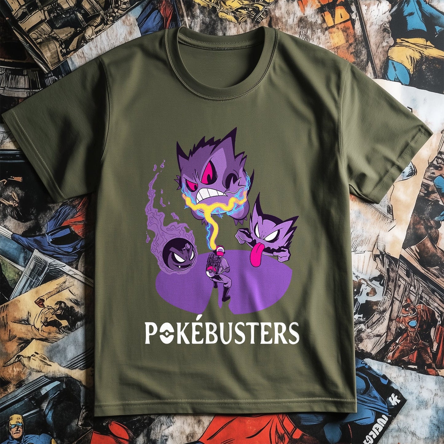Pokebusters T-Shirt Catch 'Em All