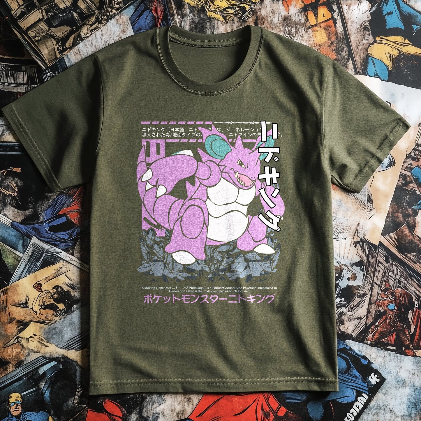 P4 Pok√©mon Nidoking T-Shirt