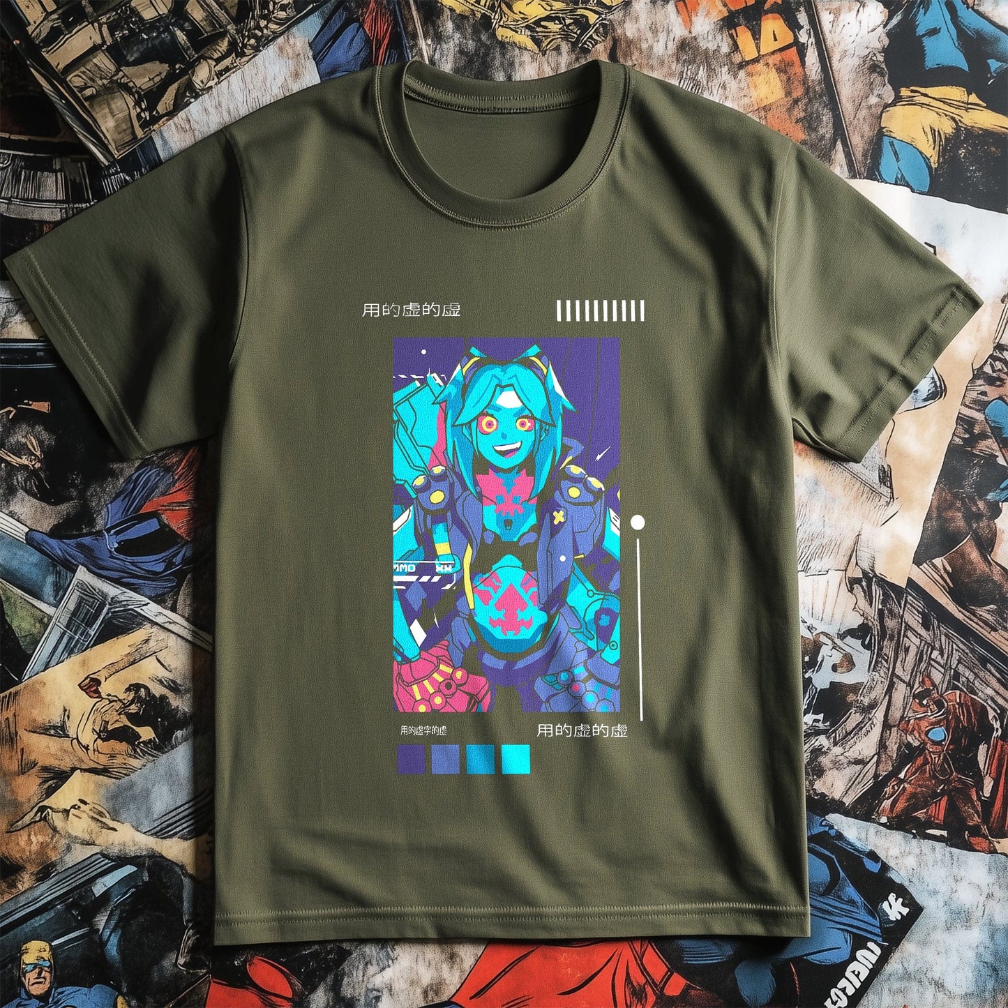 Comic Book Hero Shenanigans t-shirt