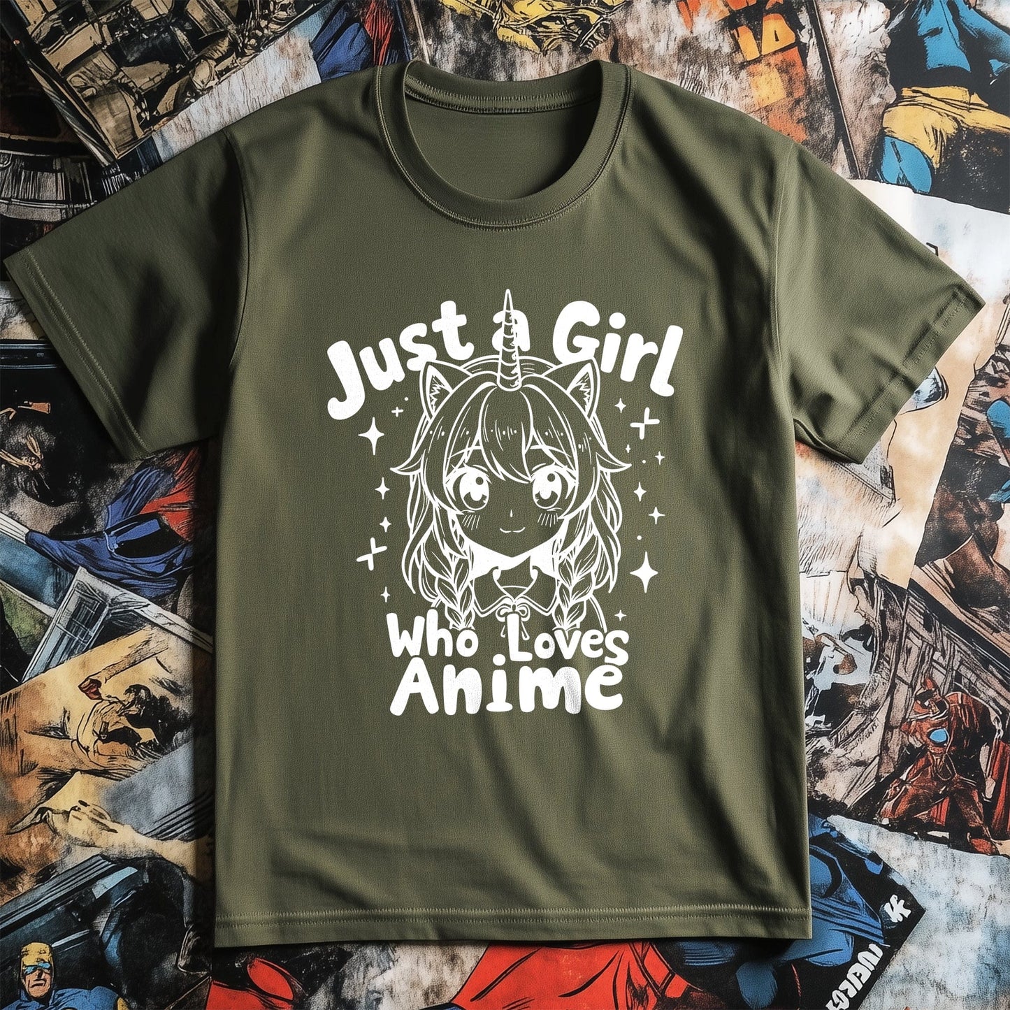 Just Girl Anime 9 T-Shirt - For the