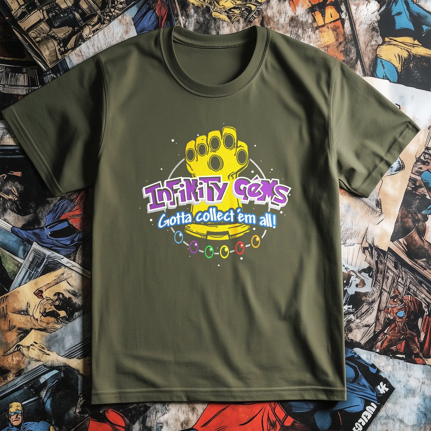 Infinity War Pok√©mon Mashup T-Shirt