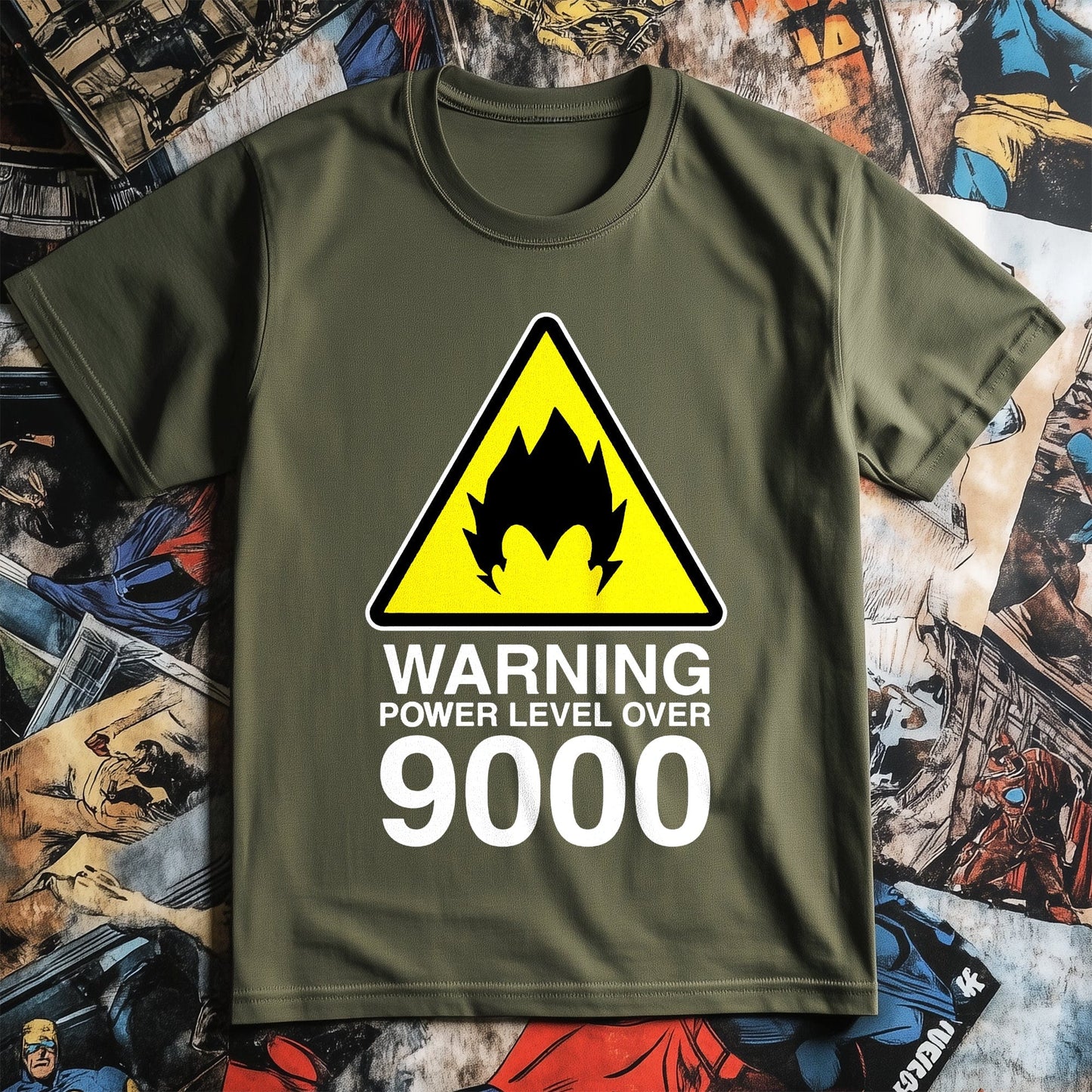 9000 Saiyan Warning T-Shirt