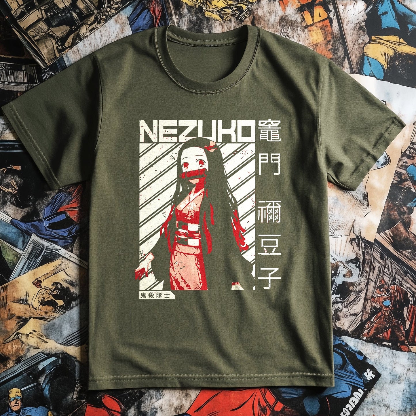 Nezuko Vibes Kimono T-shirt