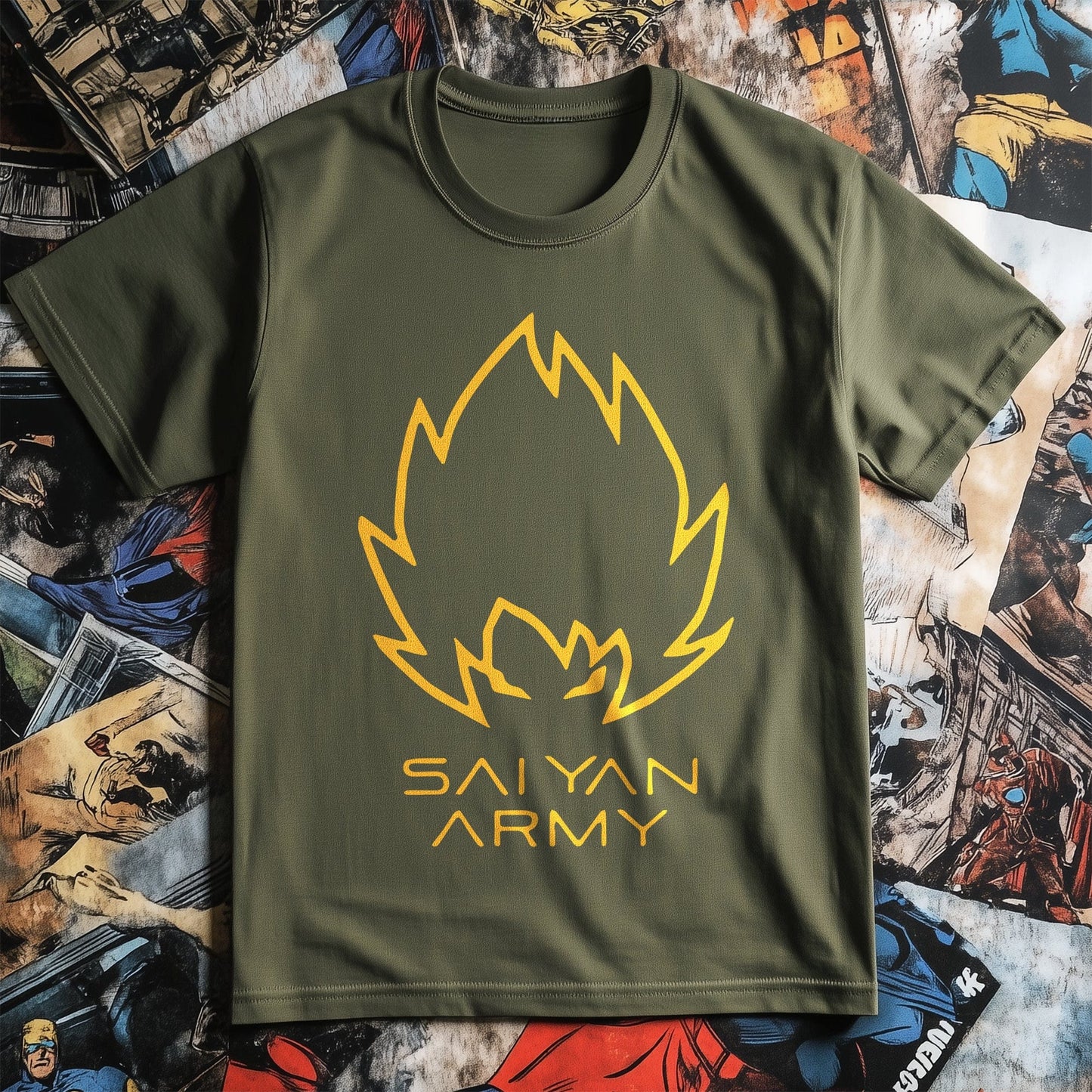 Goku Army T-Shirt - Join the Saiyan