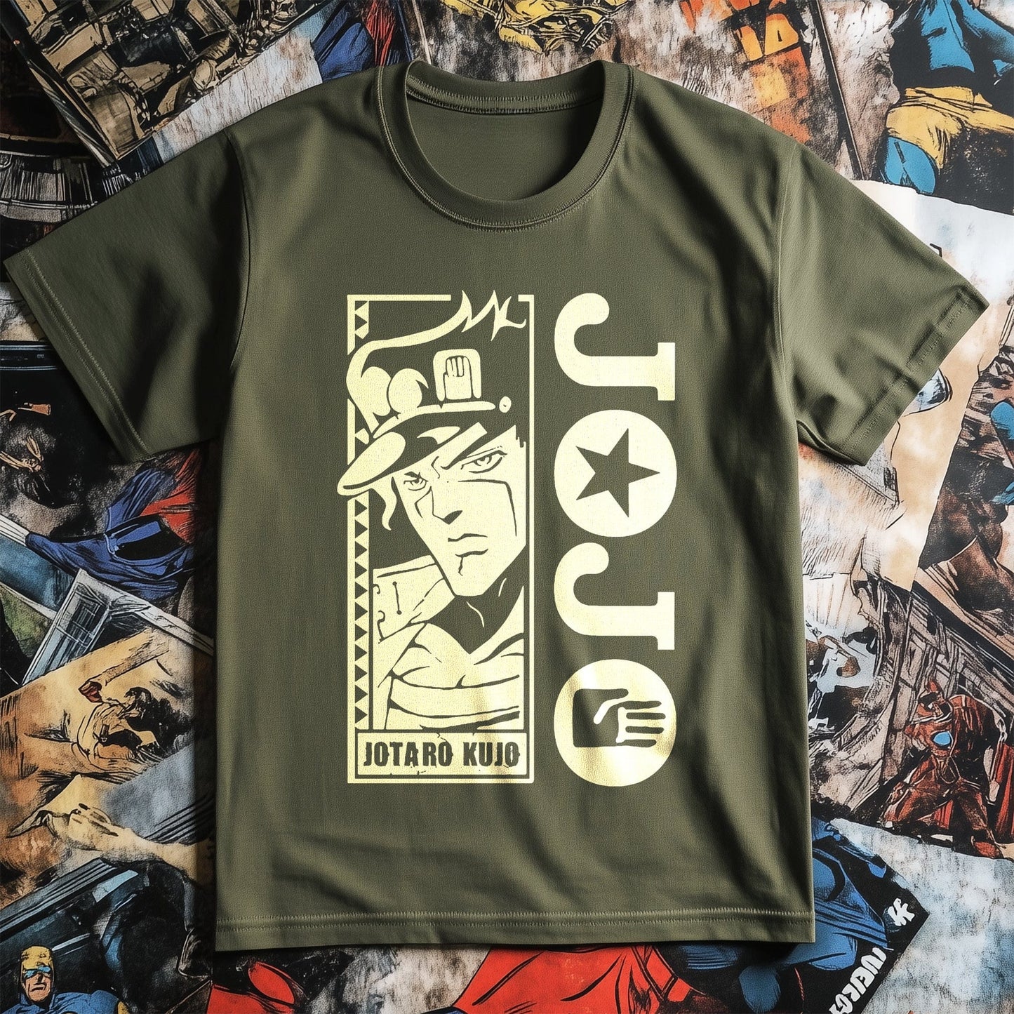 Bizarre Jo Kujo t-shirt - Quirkily