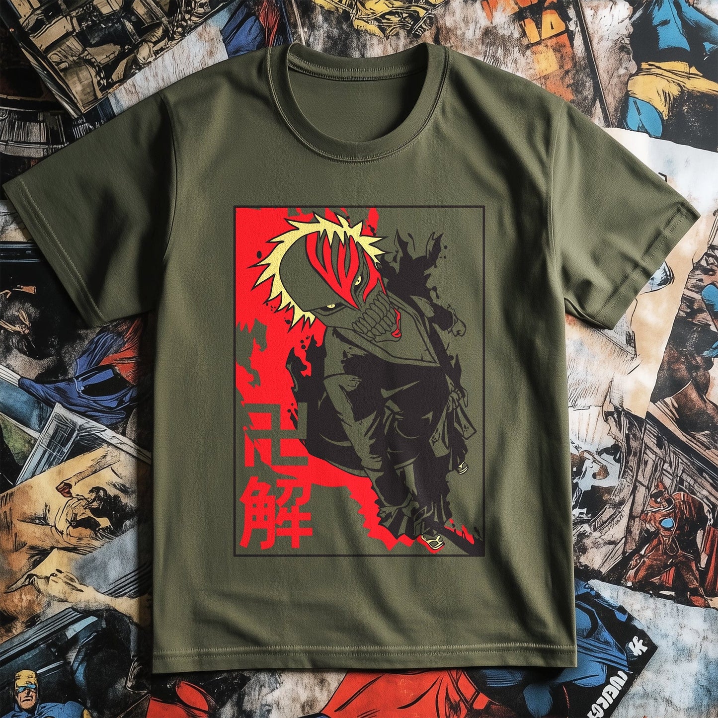 Bleach Skull T-Shirt - Demonic Humor