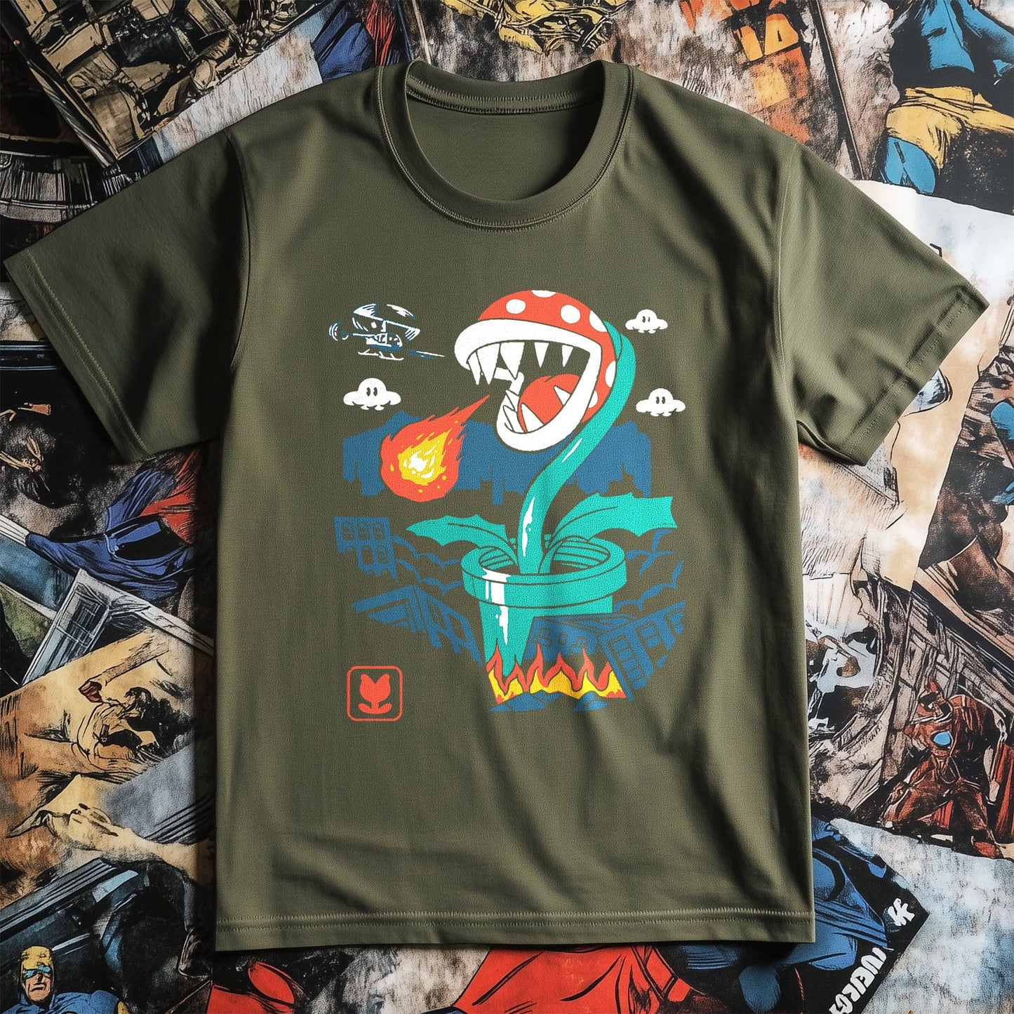 Piranha Plant Kaiju T-Shirt