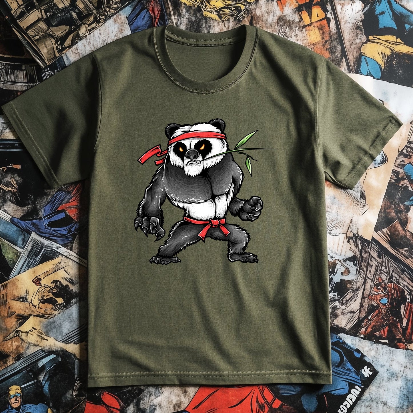 Kungfu Zoo Panda T-Shirt