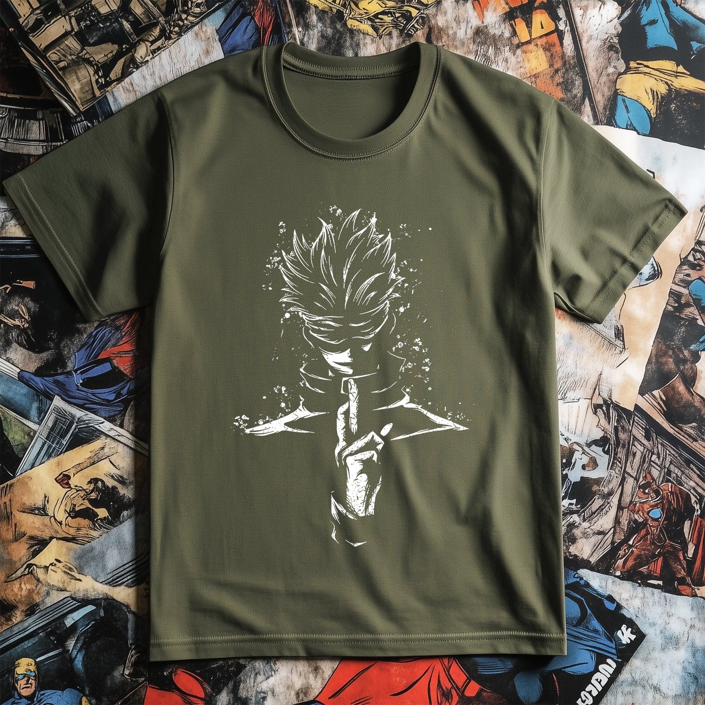Satoru Distressed T-Shirt
