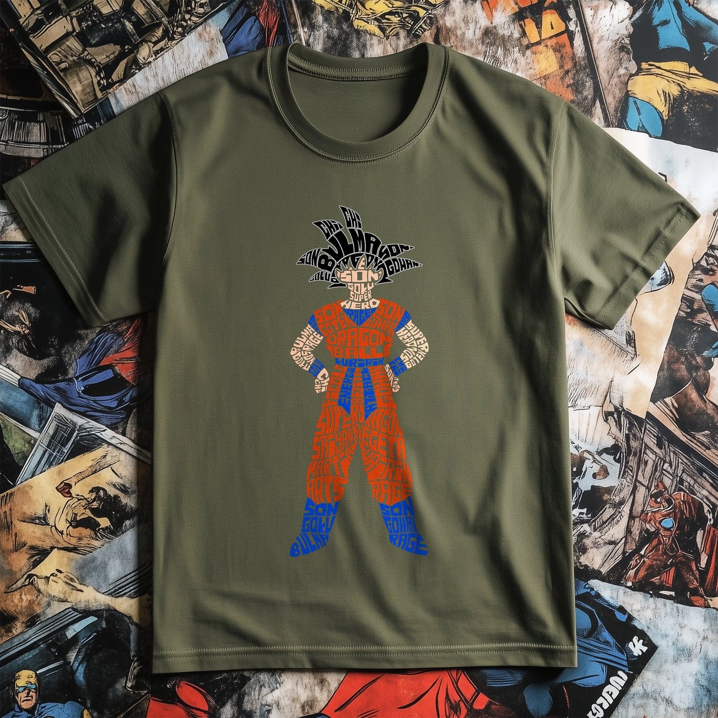 Goku Text T-Shirt