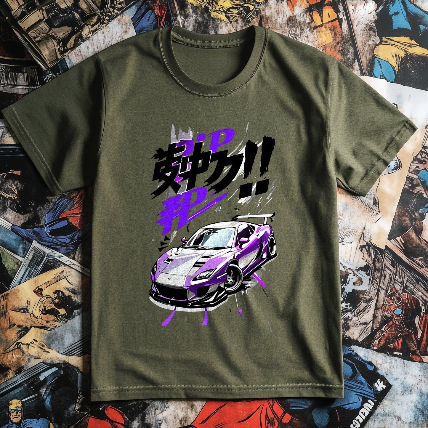 Anime Car t-shirt