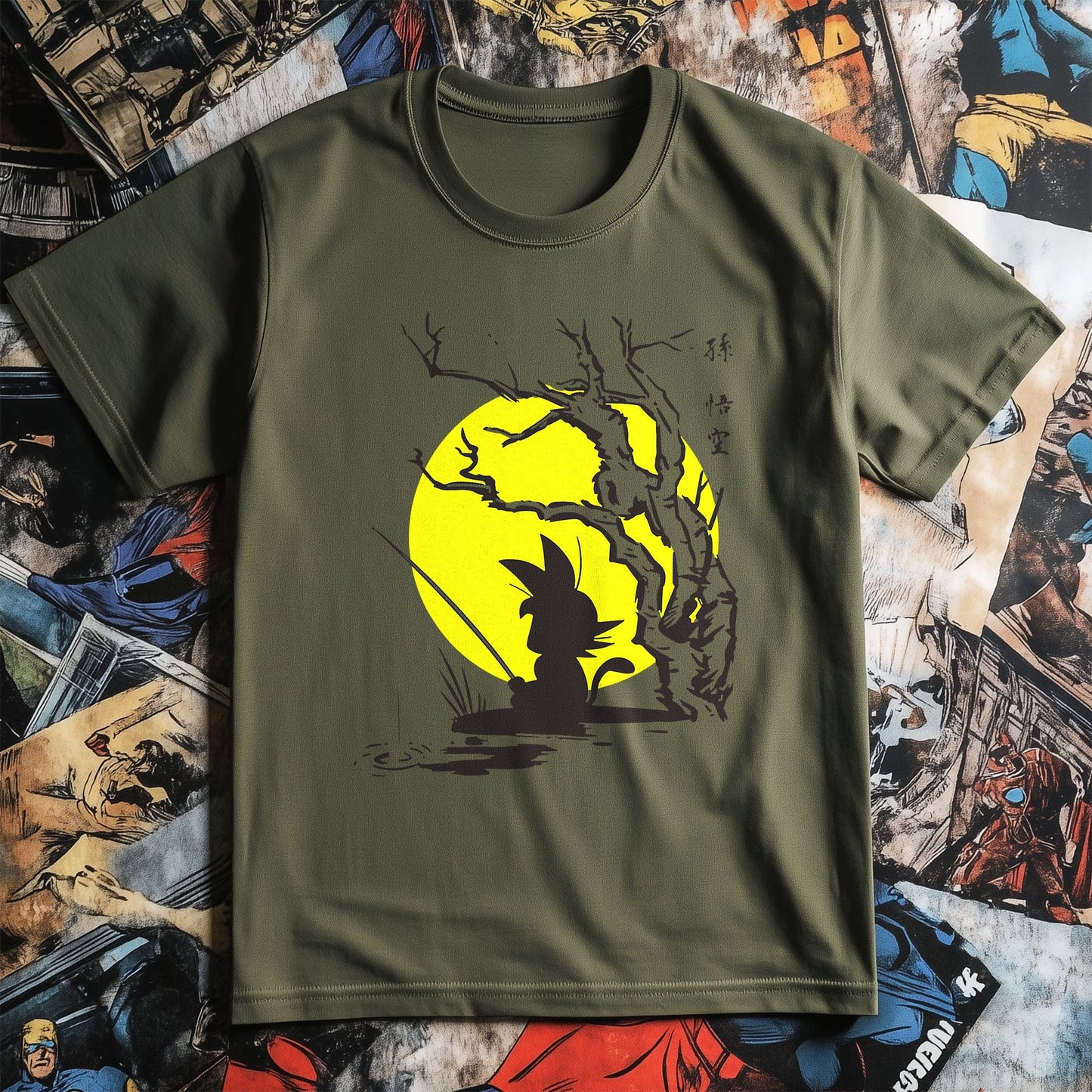 Goku Son Fishing T-Shirt