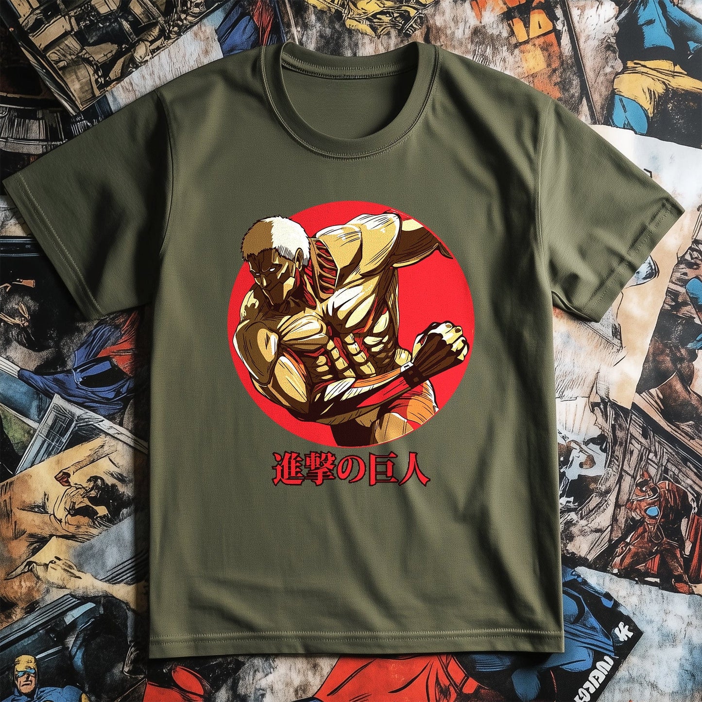 Titan Attack Red Giant t-shirt