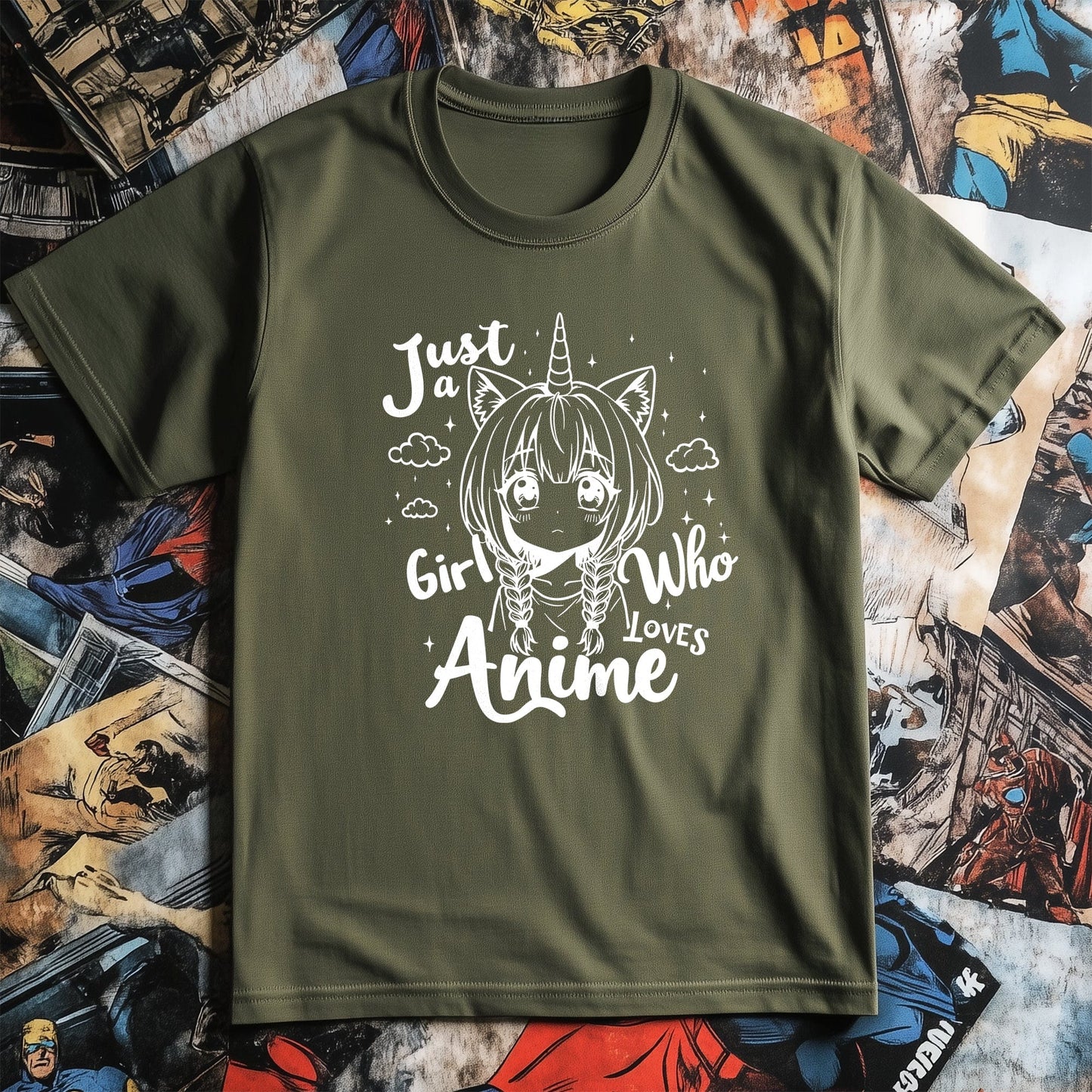 Anime Enthusiast T-shirt - "Girl
