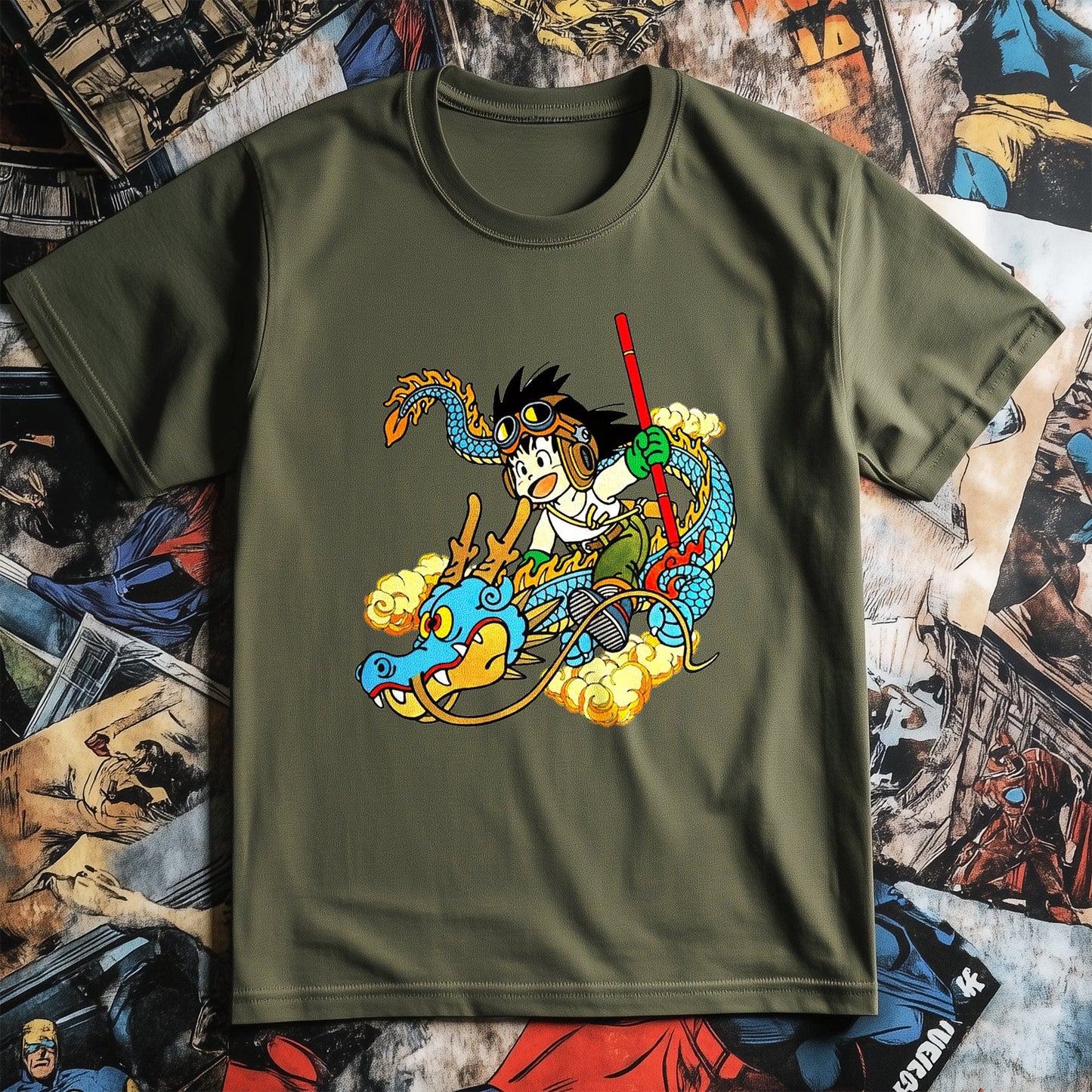 Goku Dragon T-shirt - Hilariously
