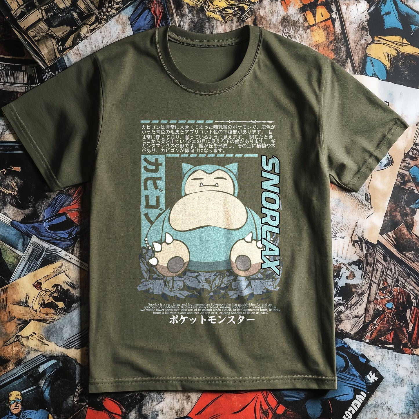 P4 Pok√©mon Snorlax T-shirt