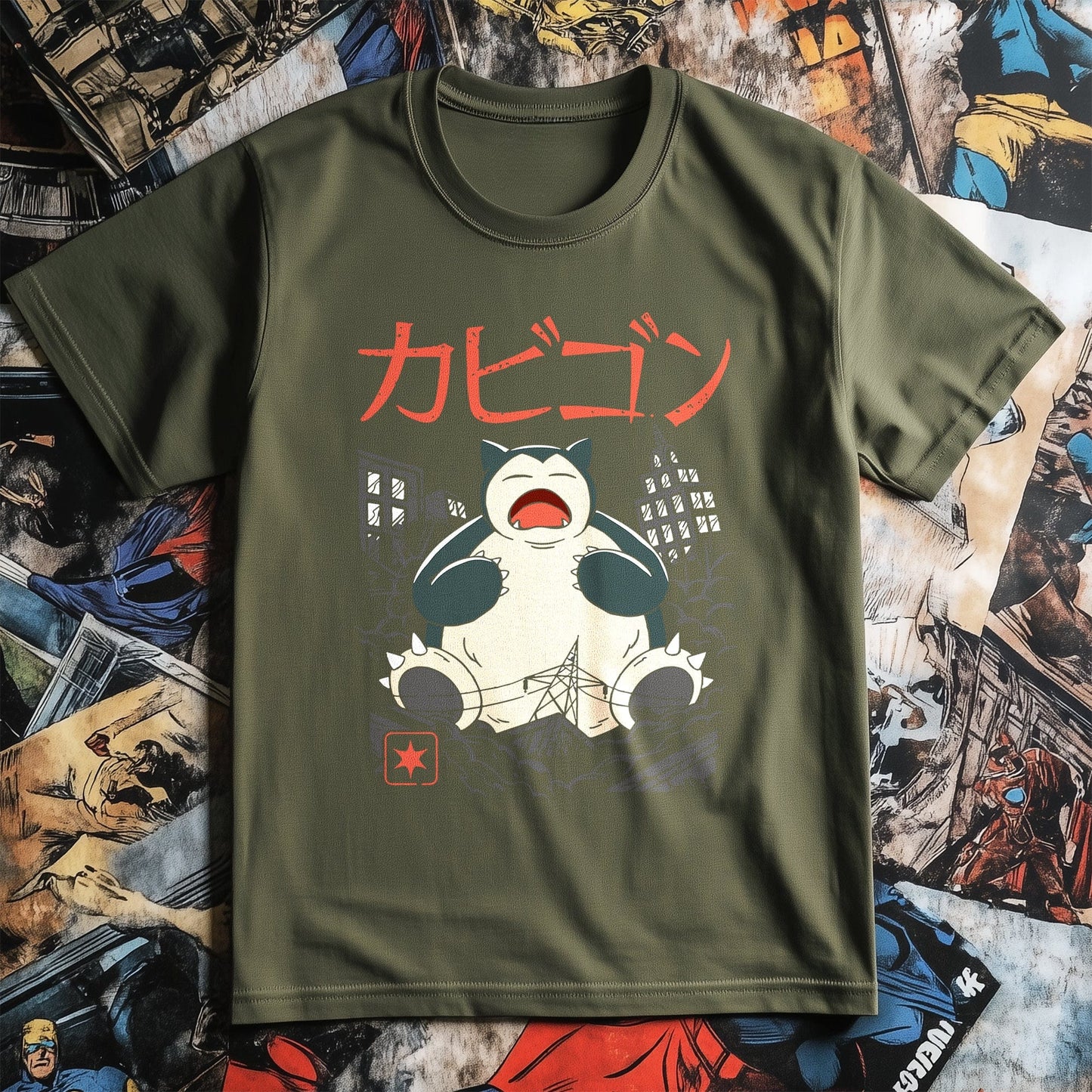 Snorlax Kaiju T-Shirt