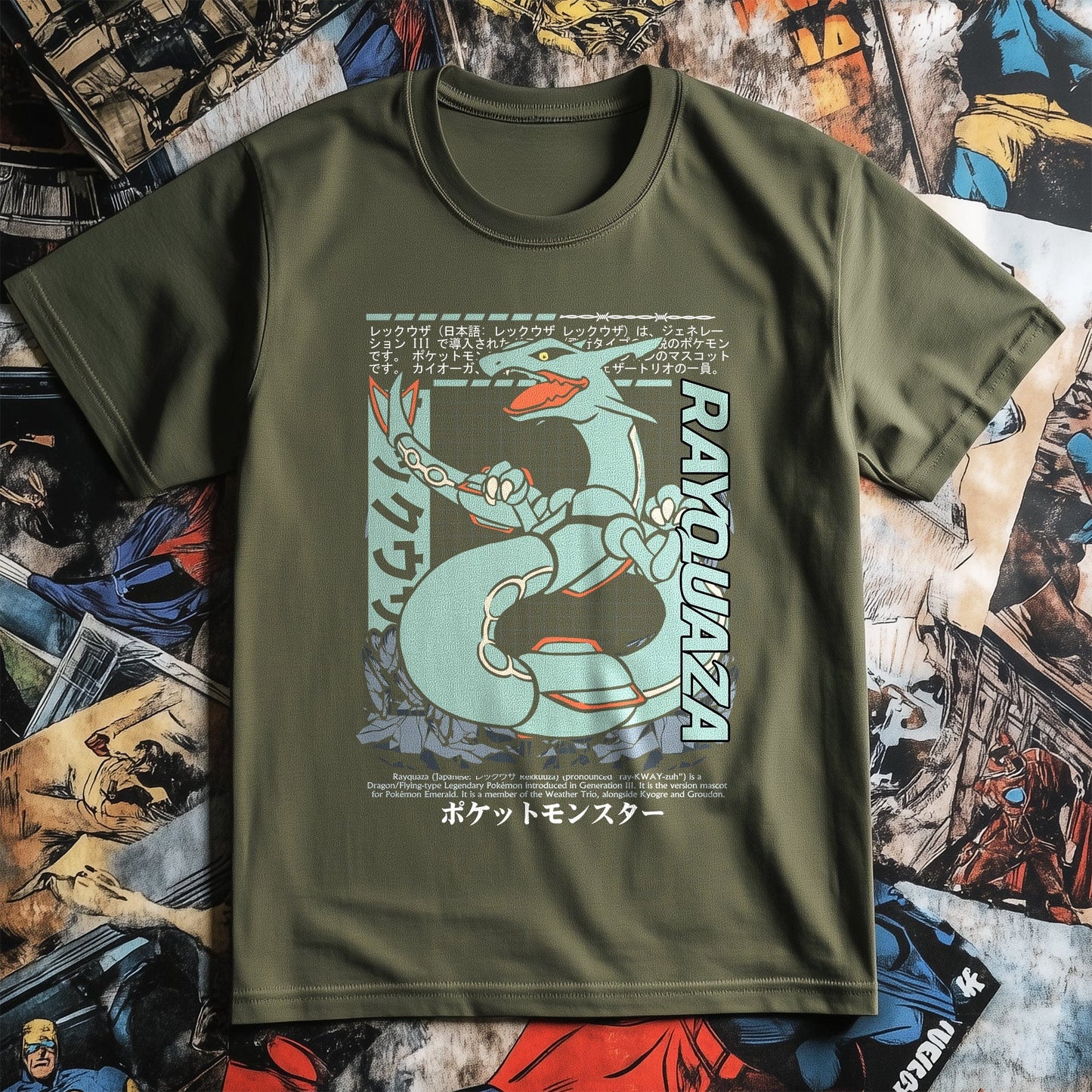 P4 Pok√©mon Rayquaza1 T-Shirt