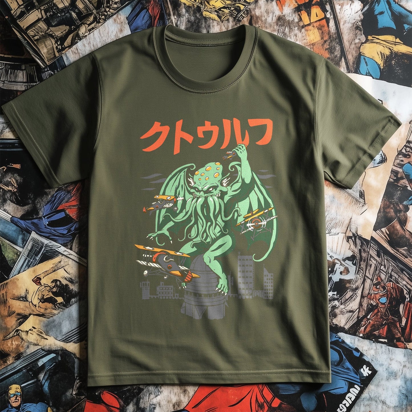Cthulhu Mythos Kaiju T-shirt