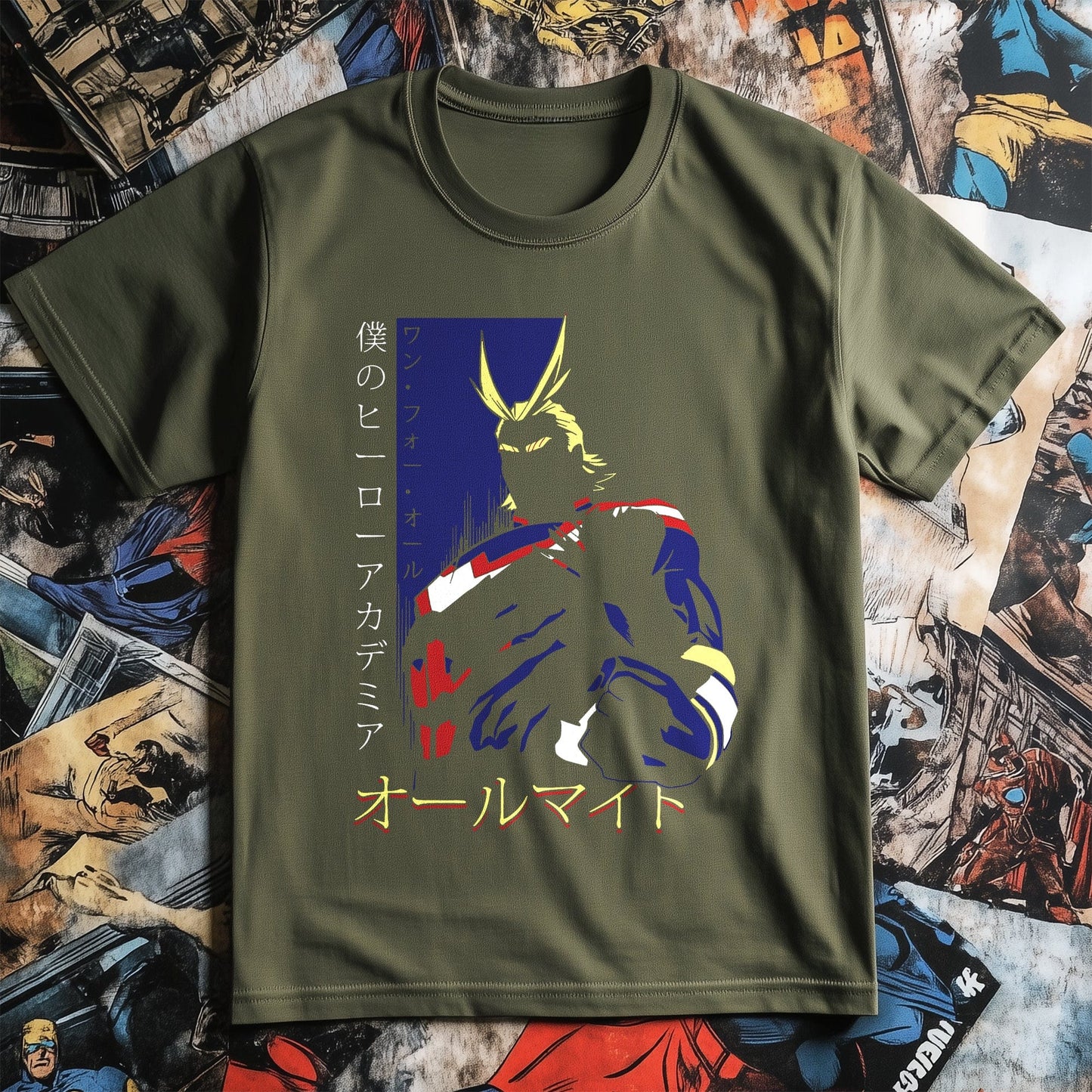 MHA Japan All Might T-shirt