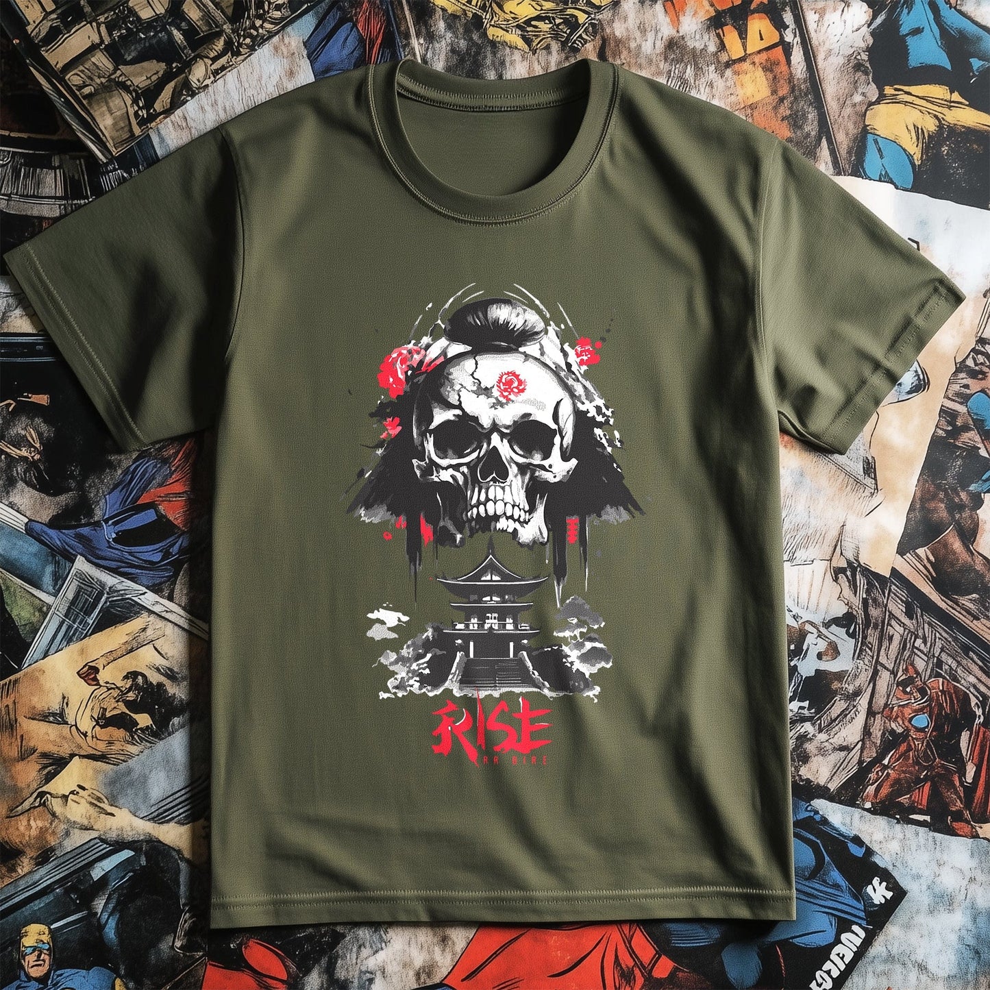 Rise Skull Anime T-Shirt