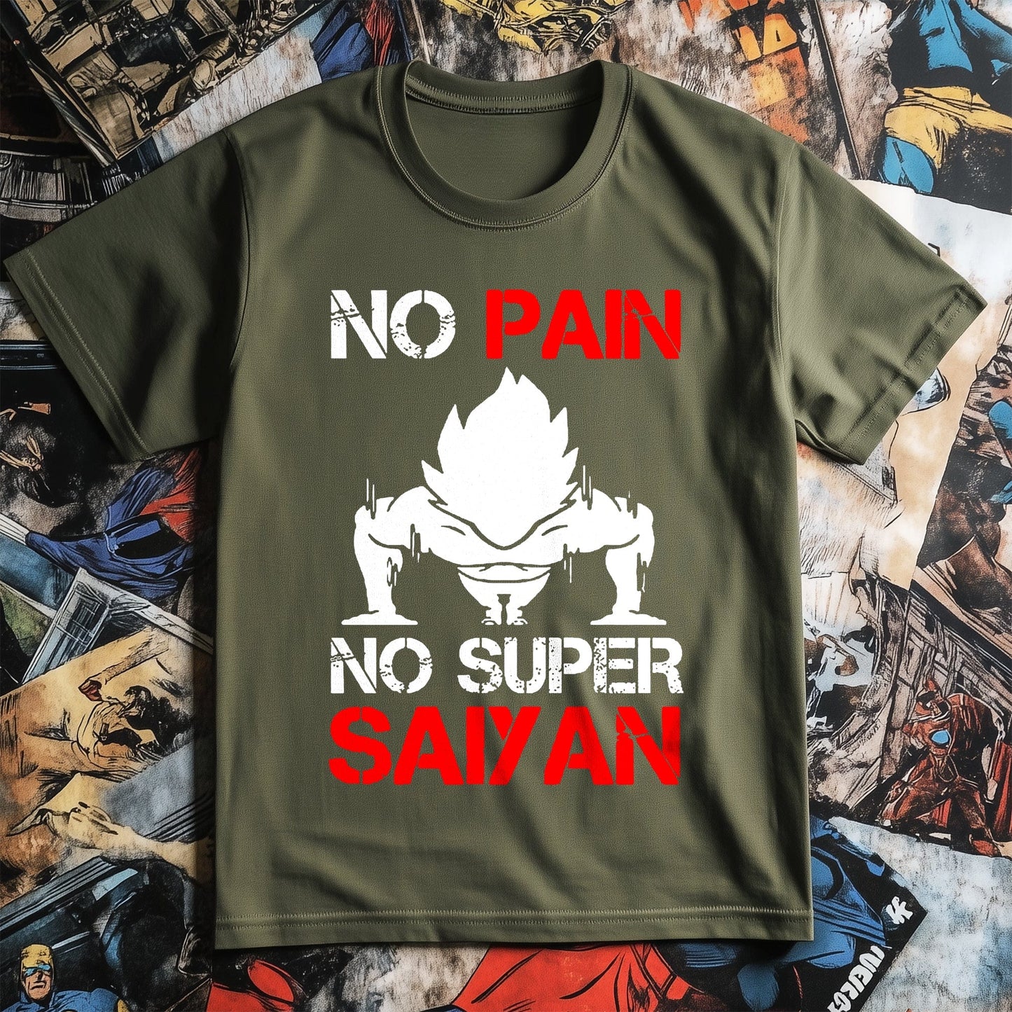 No Pain No Super Saiyan T-Shirt