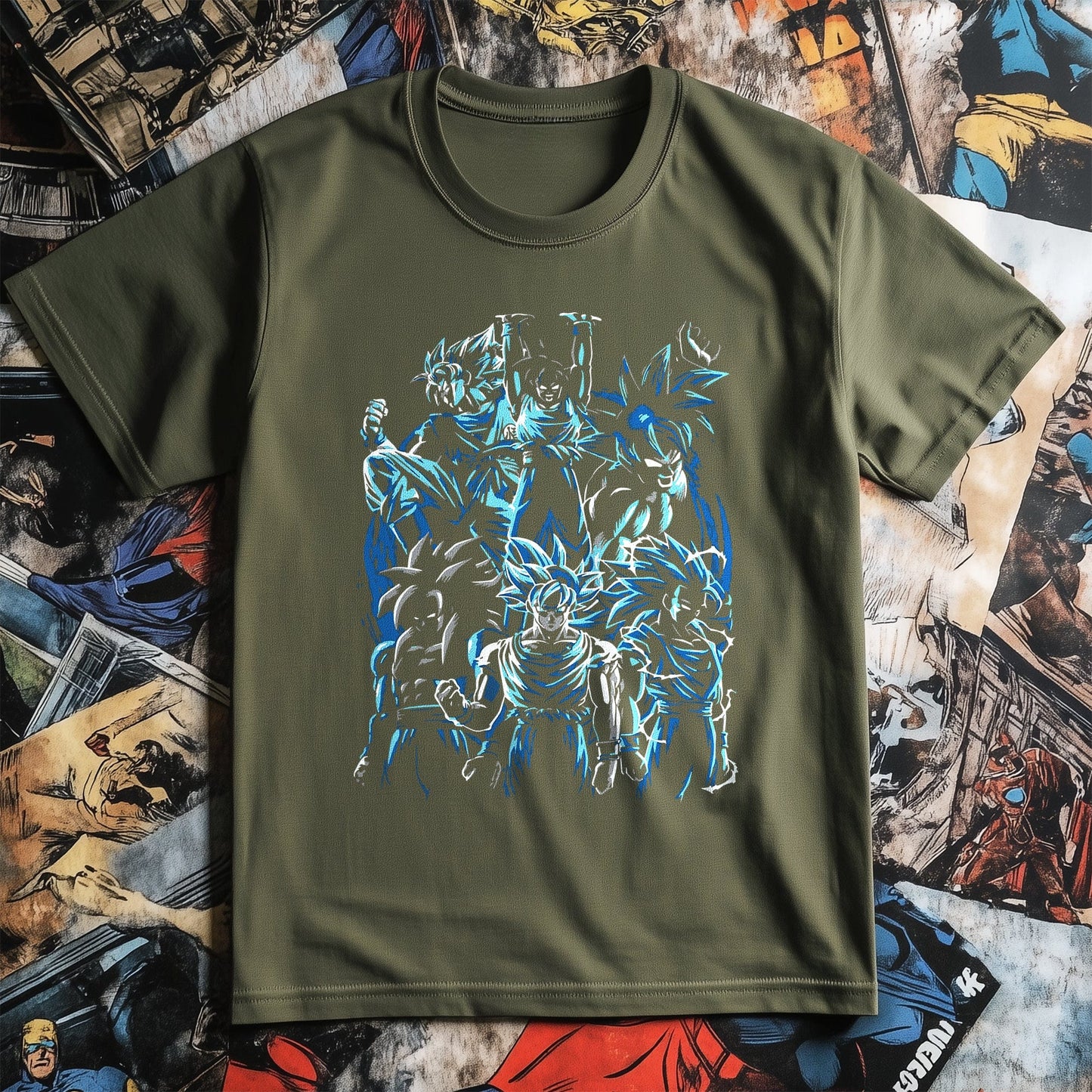 Goku Collage T-shirt