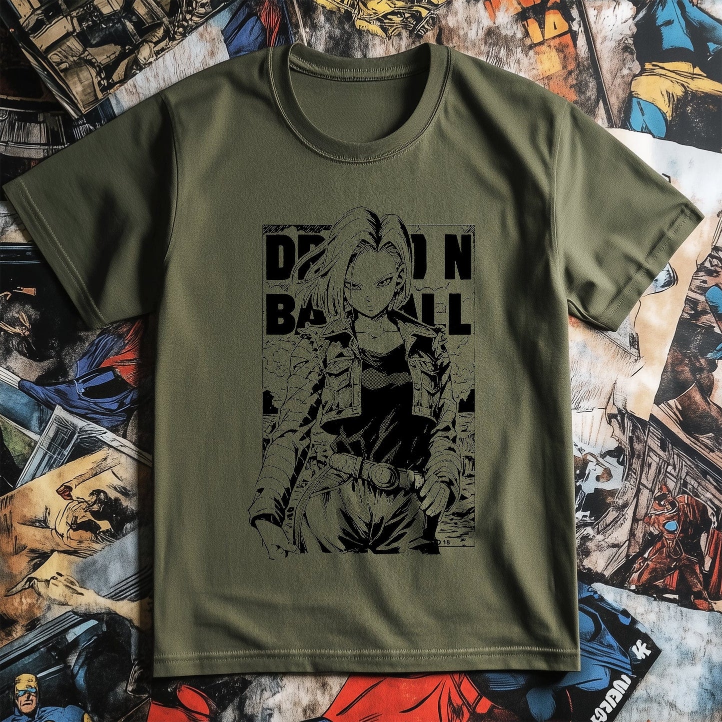 Final Android 18 T-shirt
