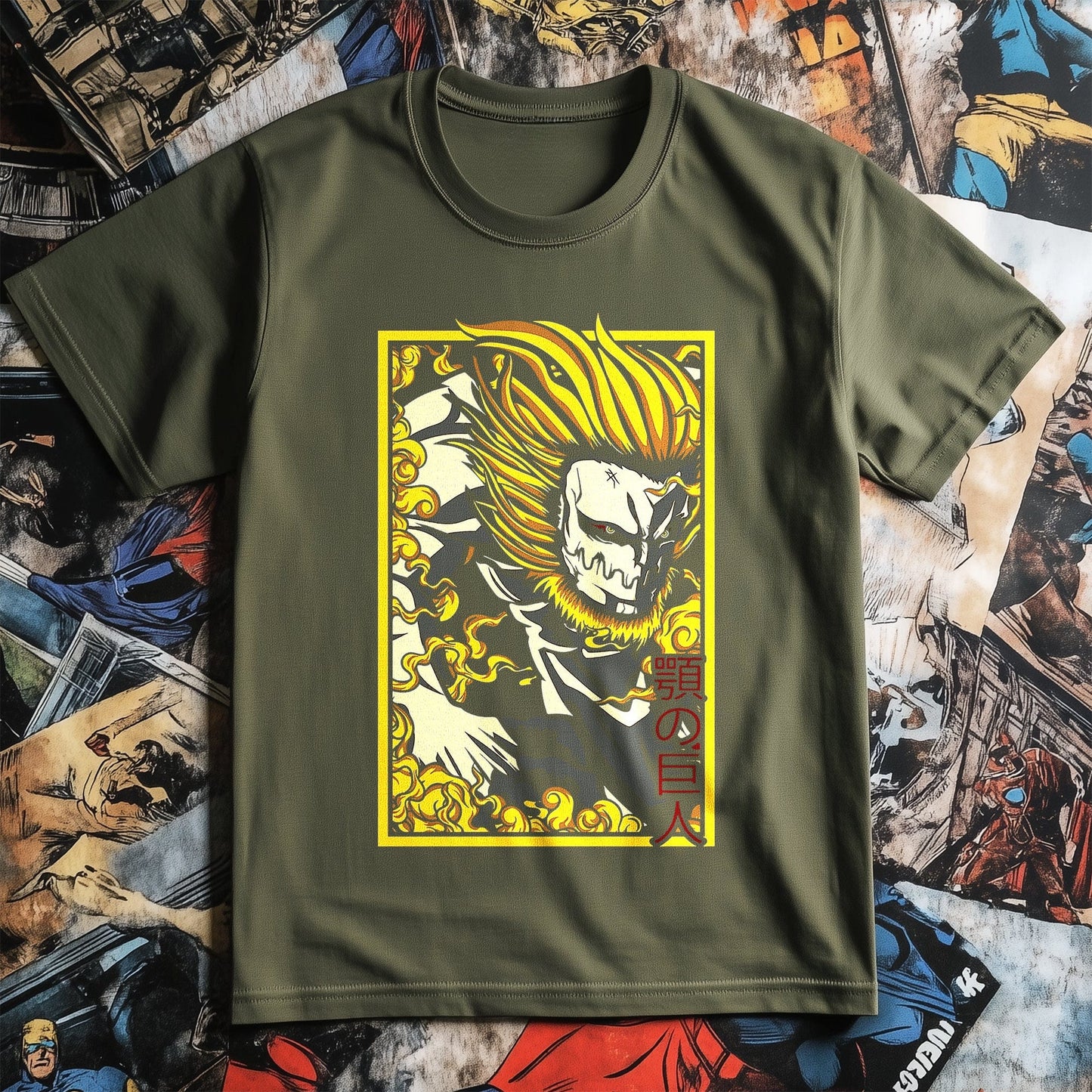Titan Attack Golden Giant T-shirt