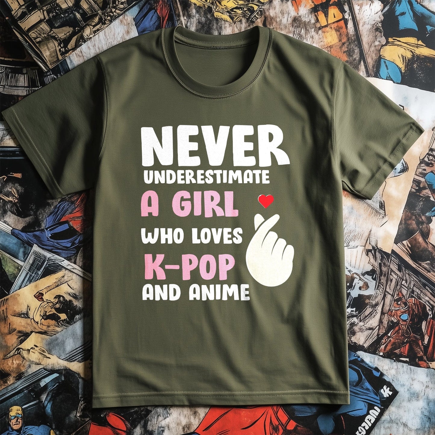 K-Pop Queen T-Shirt: Never