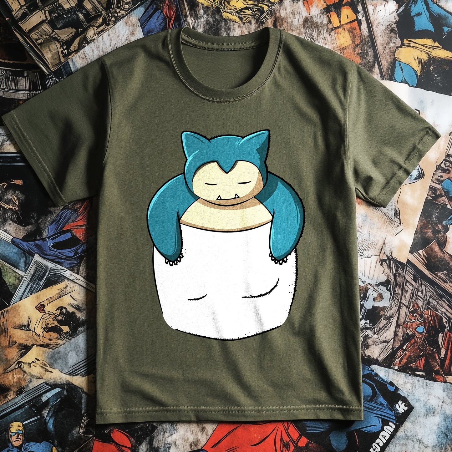 Snorlax Pocket T-Shirt